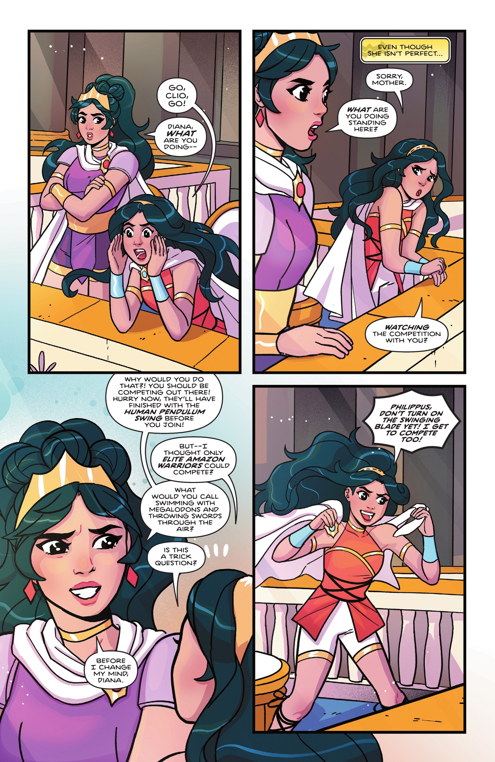 Wonder Woman: The Adventures of Young Diana Special (2021) issue 1 - Page 81