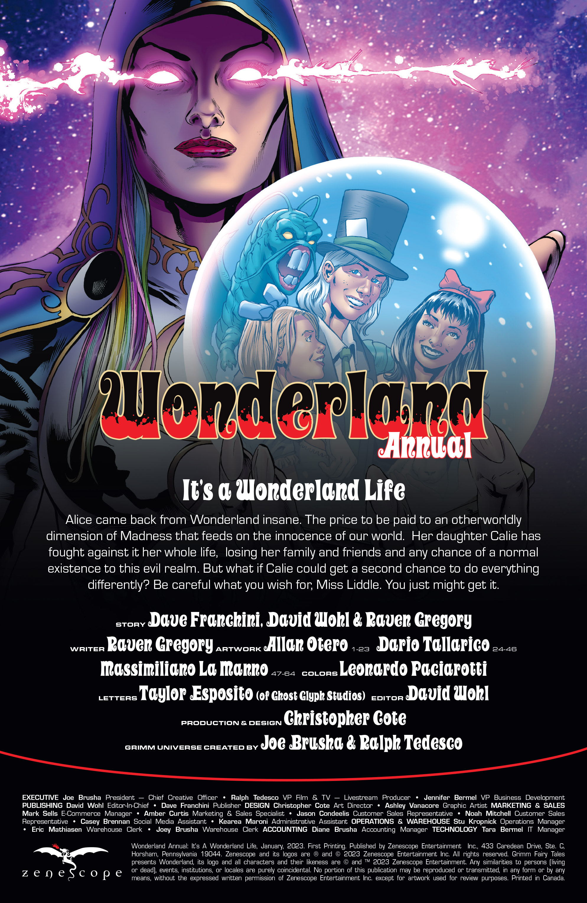 Wonderland Annual: A Wonderful Life (2022): Chapter 1 - Page 2