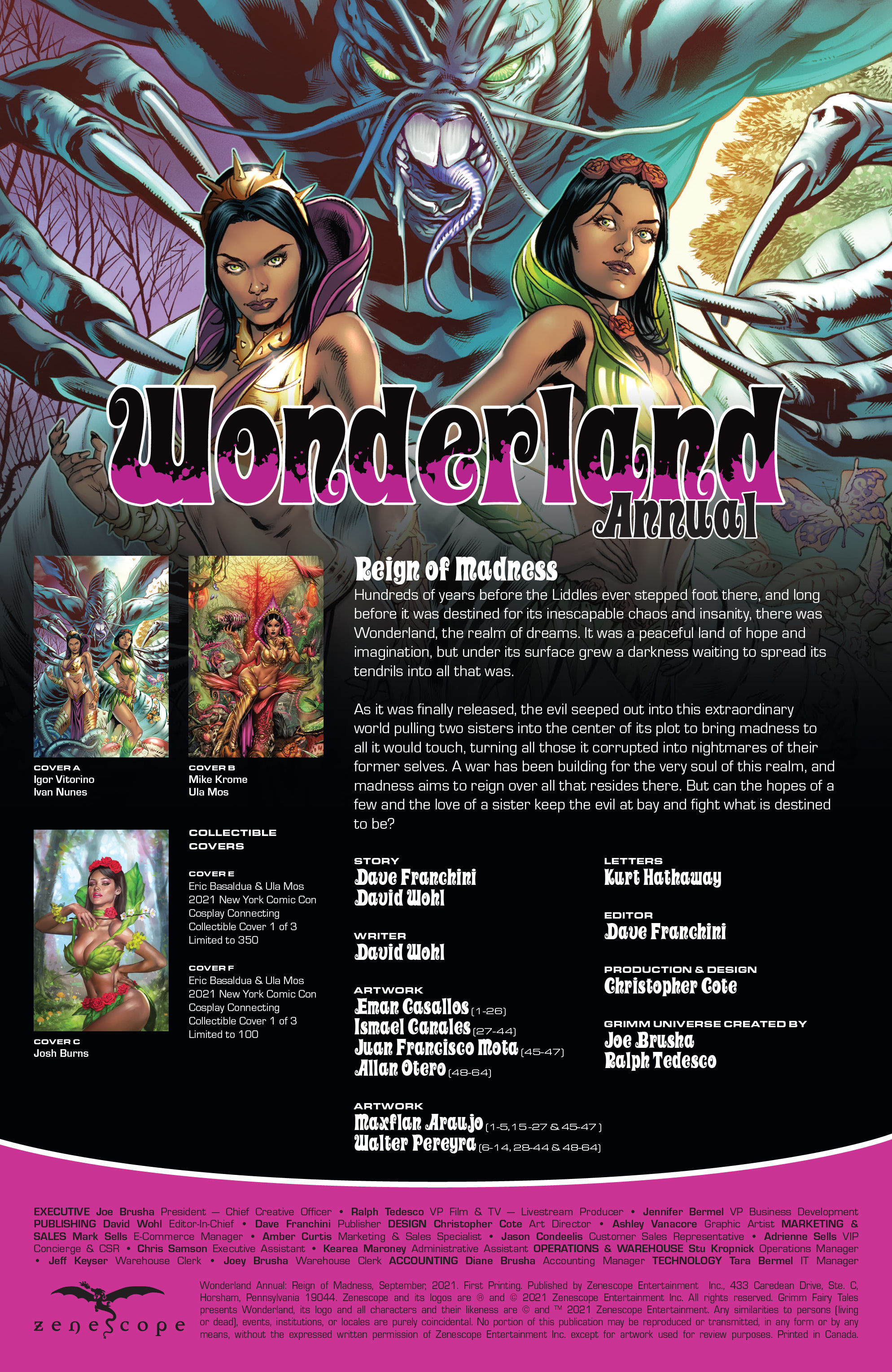 Wonderland Annual: Reign of Madness (2021): Chapter 1 - Page 2