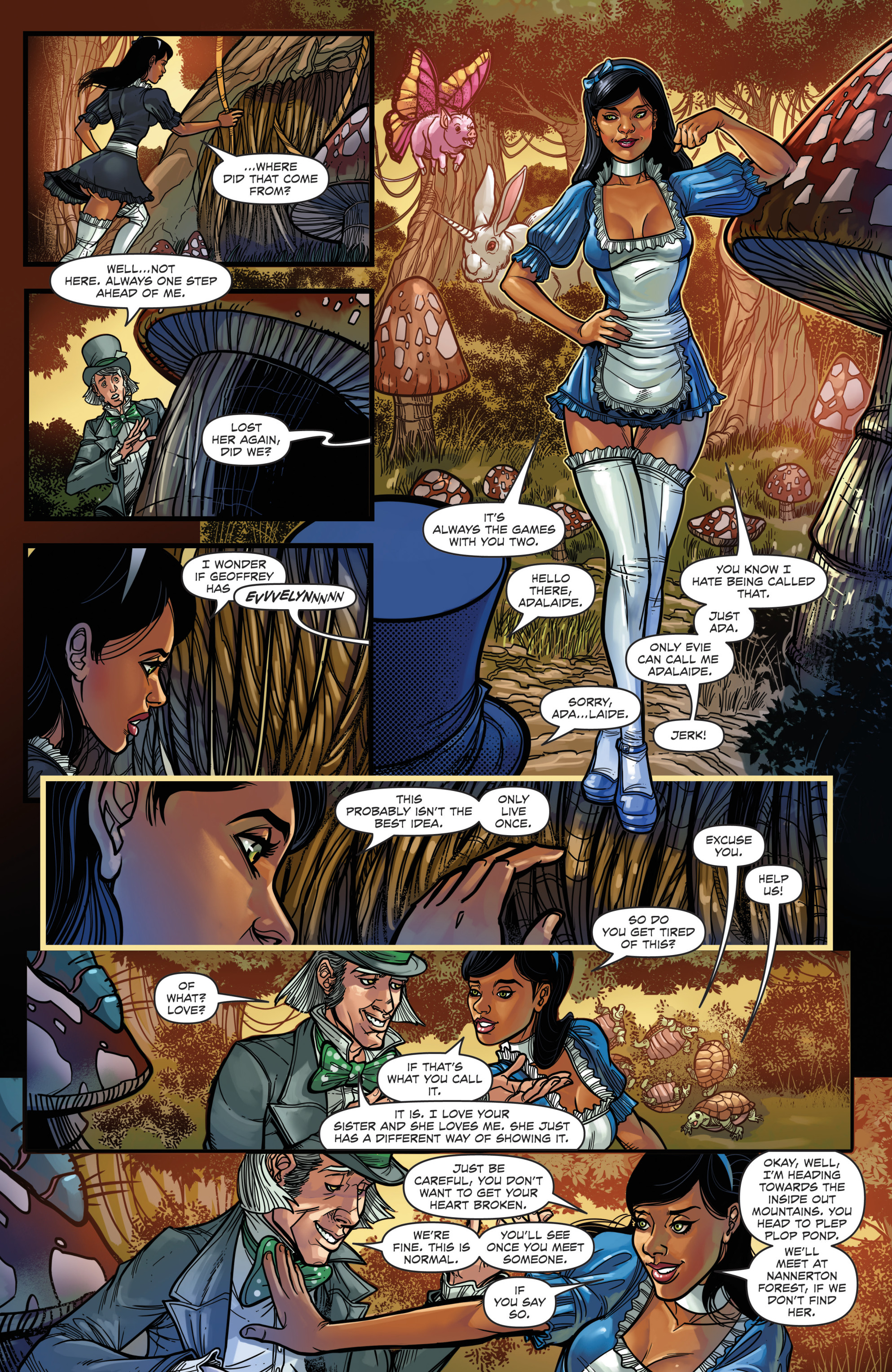 Wonderland: Birth of Madness (2017) issue 1 - Page 8