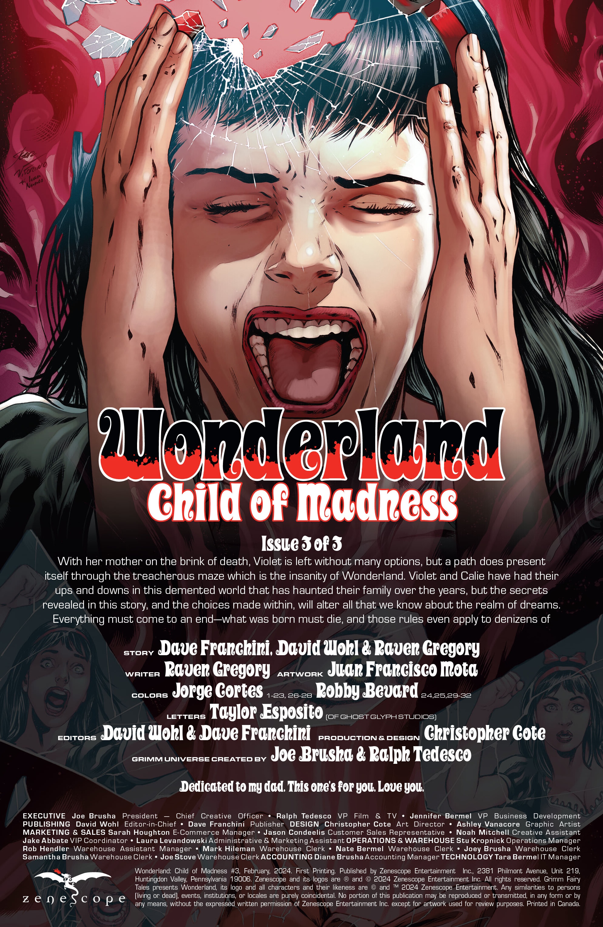 Wonderland: Child of Madness (2023-): Chapter 3 - Page 2