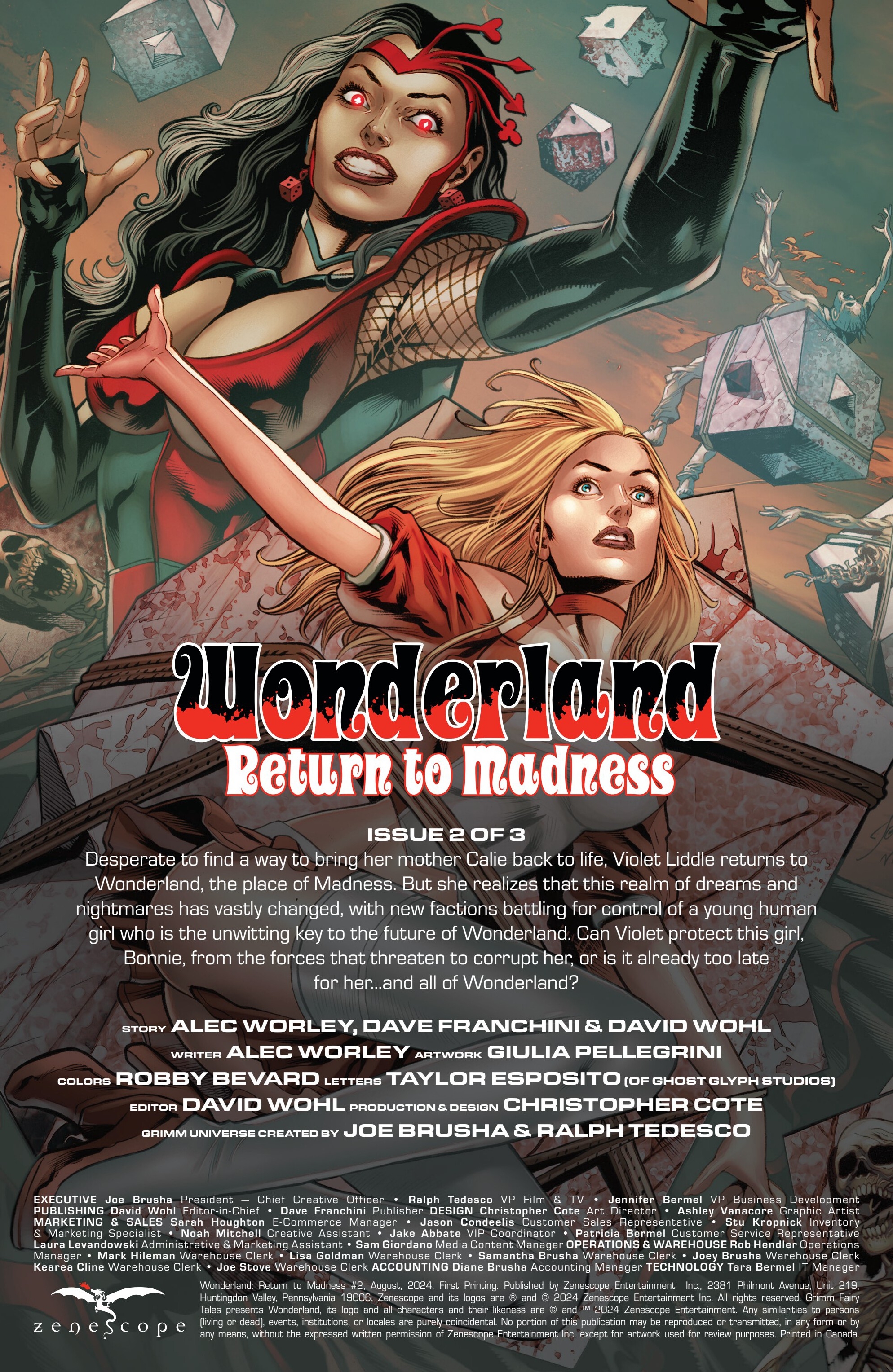 Wonderland: Return to Madness (2024-) issue 2 - Page 2