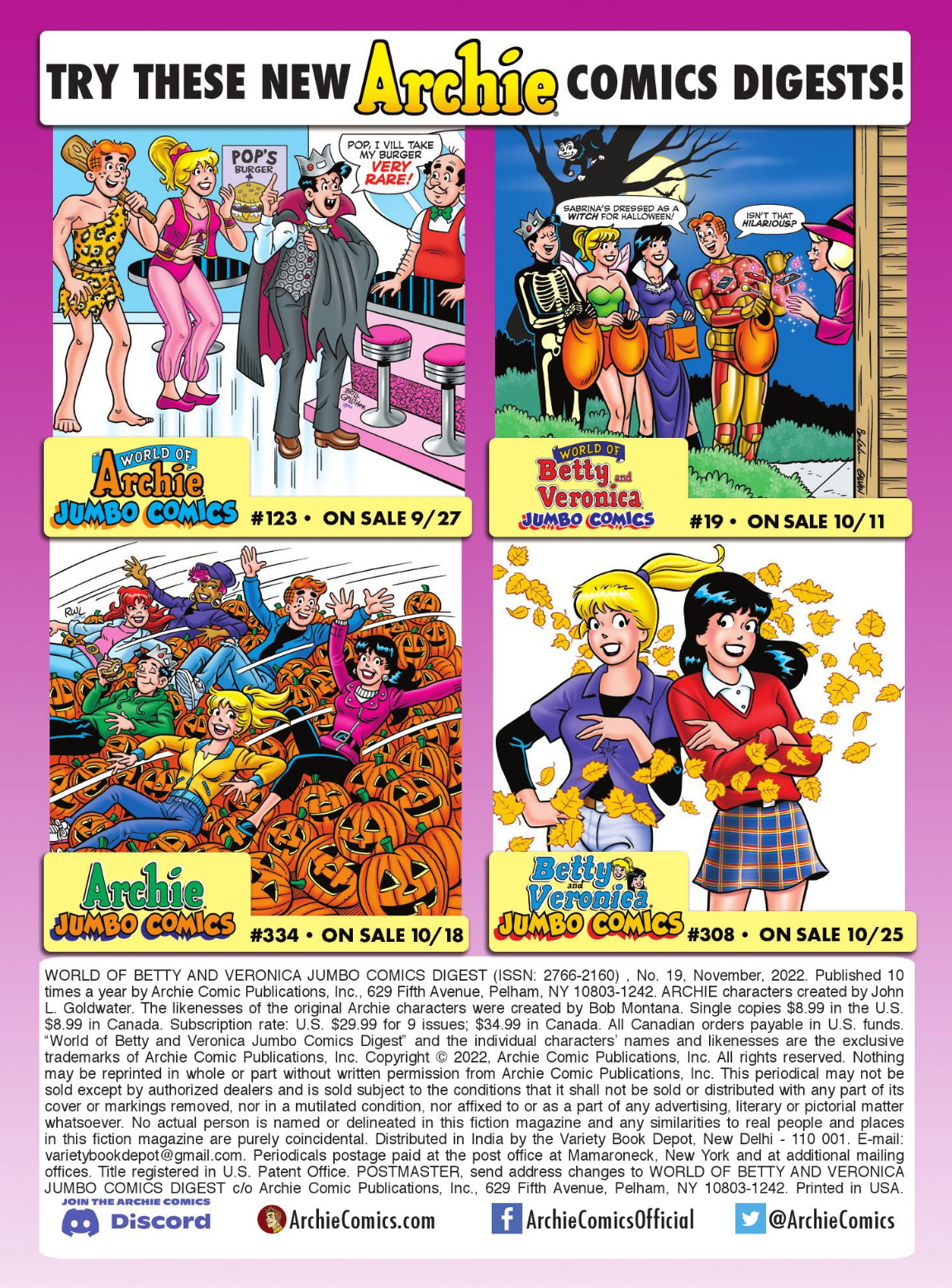 World of Betty & Veronica Digest (2021-) issue 19 - Page 184