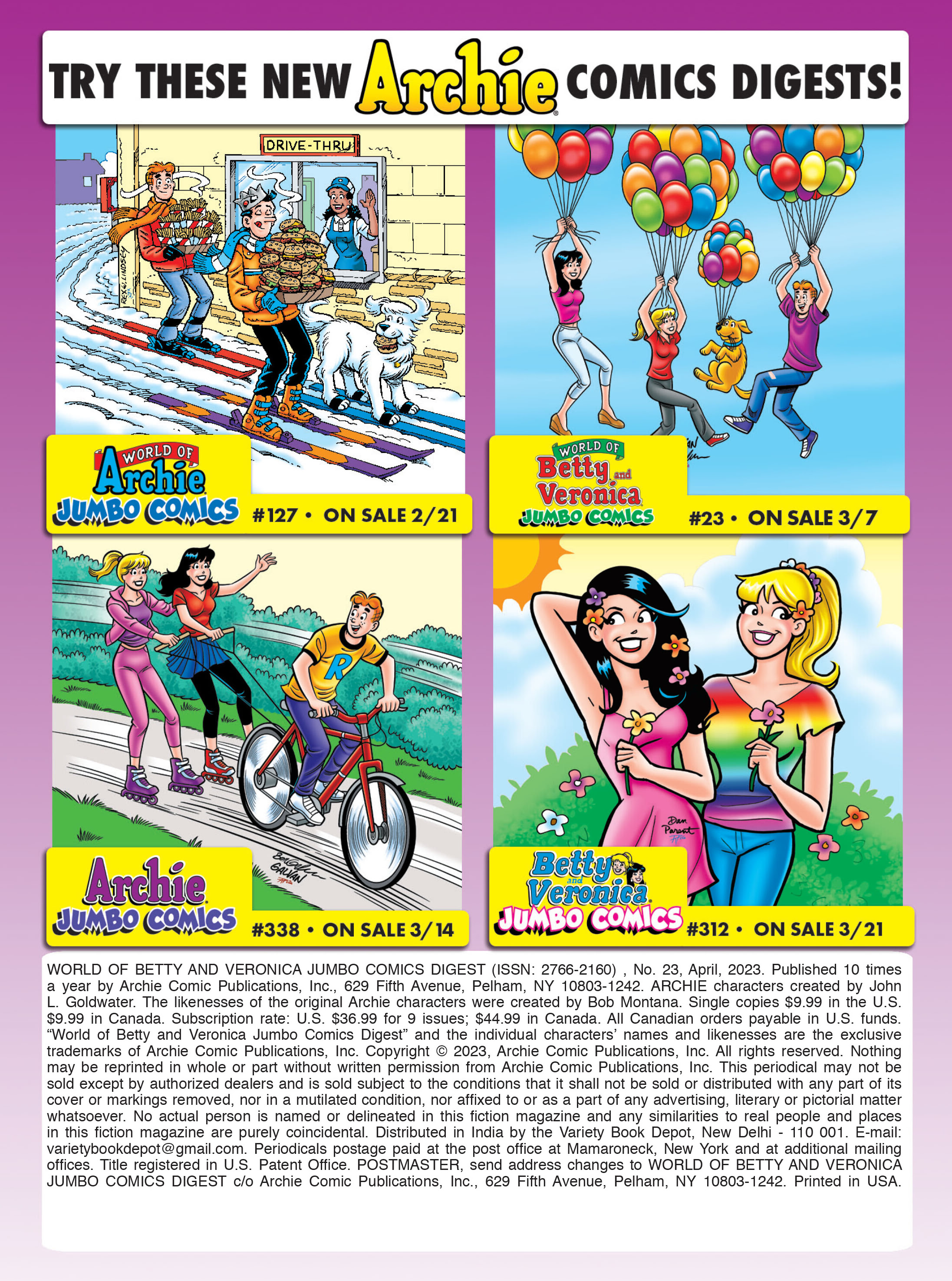 World of Betty & Veronica Digest (2021-) issue 23 - Page 182