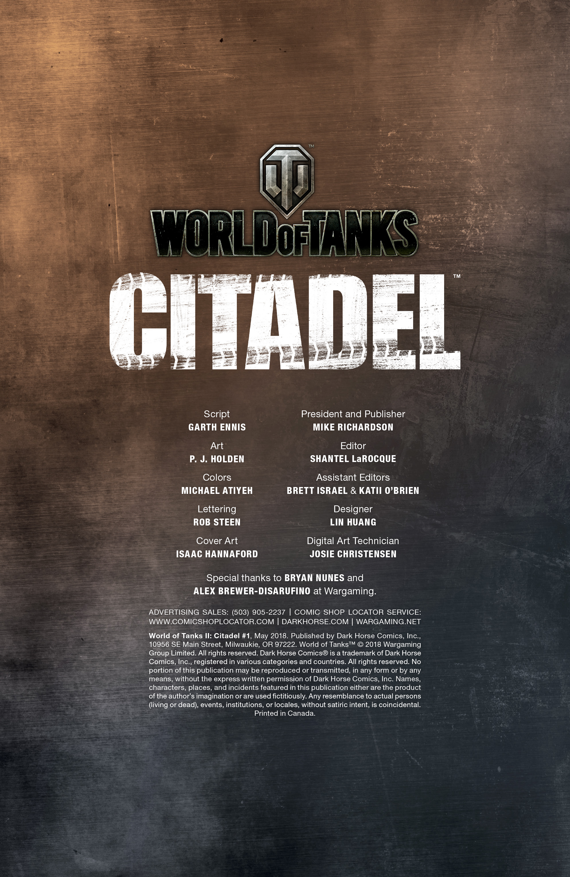World of Tanks: Citadel (2018-): Chapter 1 - Page 2