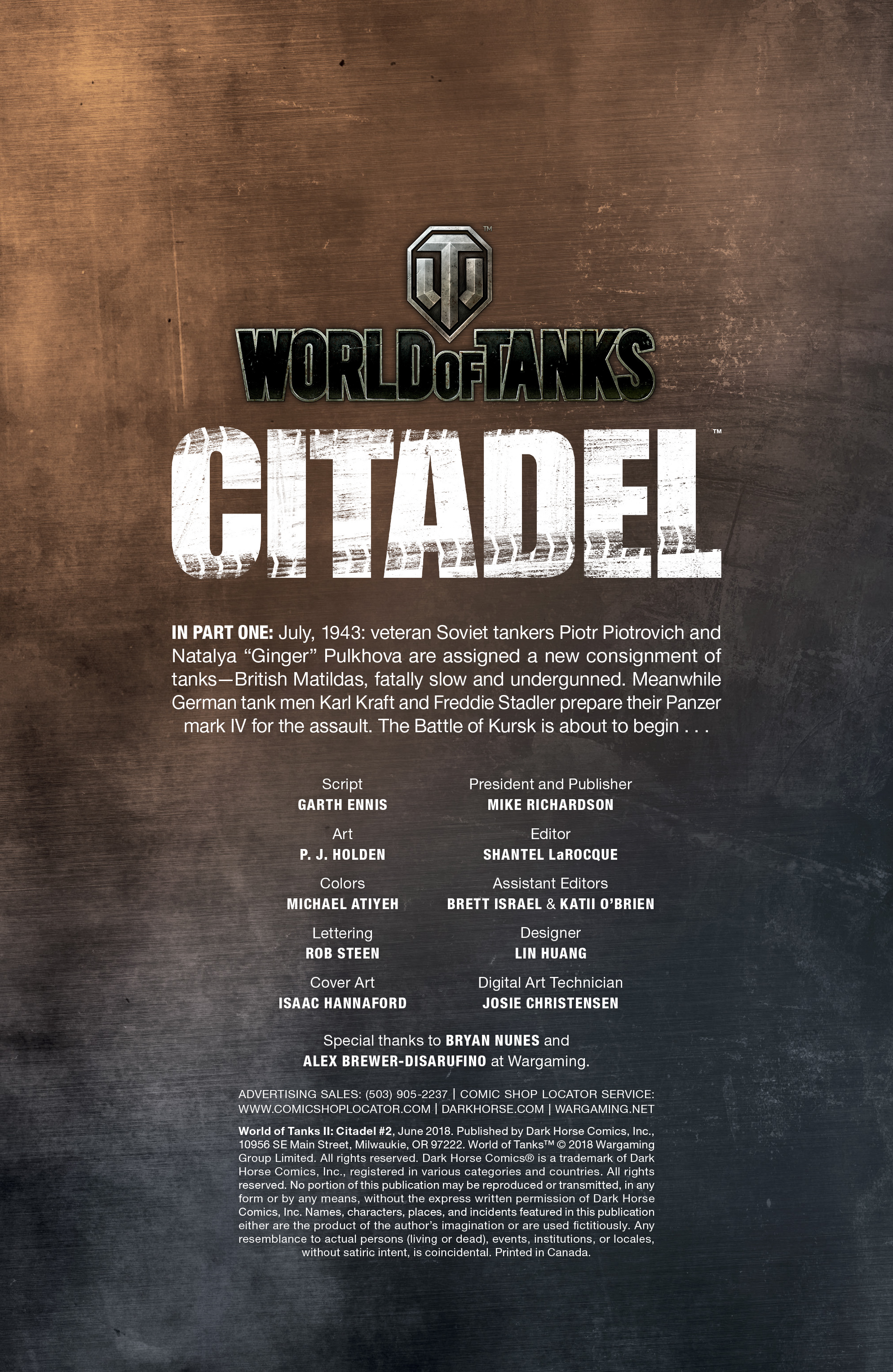World of Tanks: Citadel (2018-): Chapter 2 - Page 2