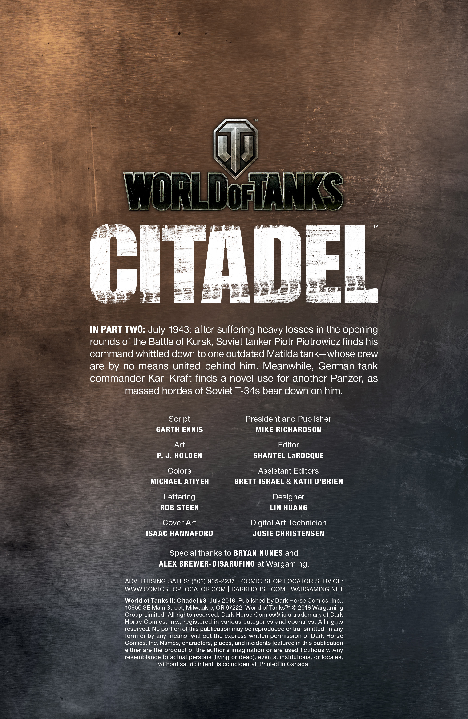 World of Tanks: Citadel (2018-): Chapter 3 - Page 2