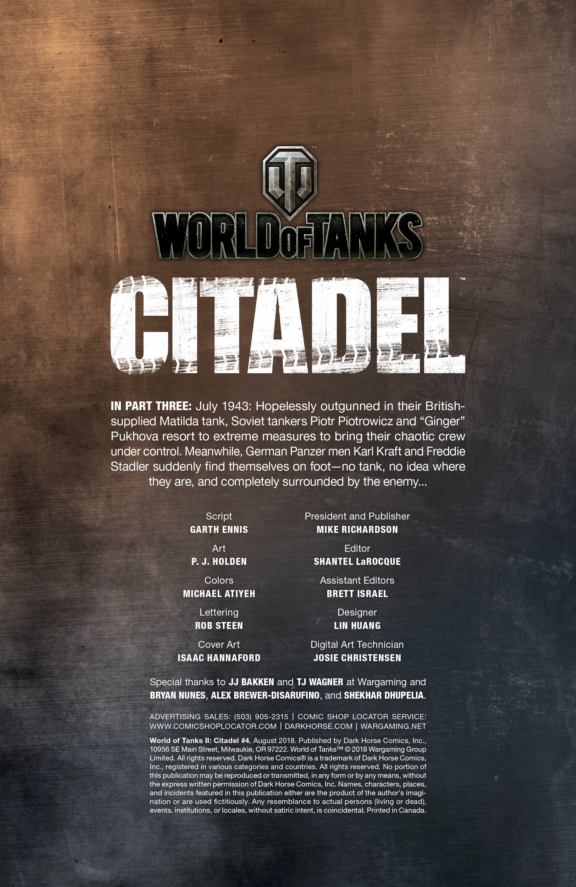 World of Tanks: Citadel (2018-): Chapter 4 - Page 2