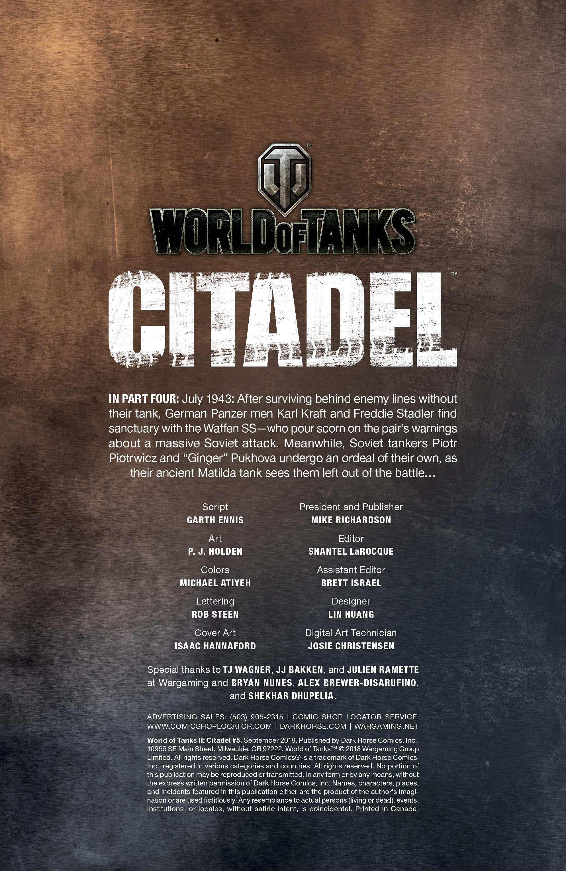 World of Tanks: Citadel (2018-): Chapter 5 - Page 2