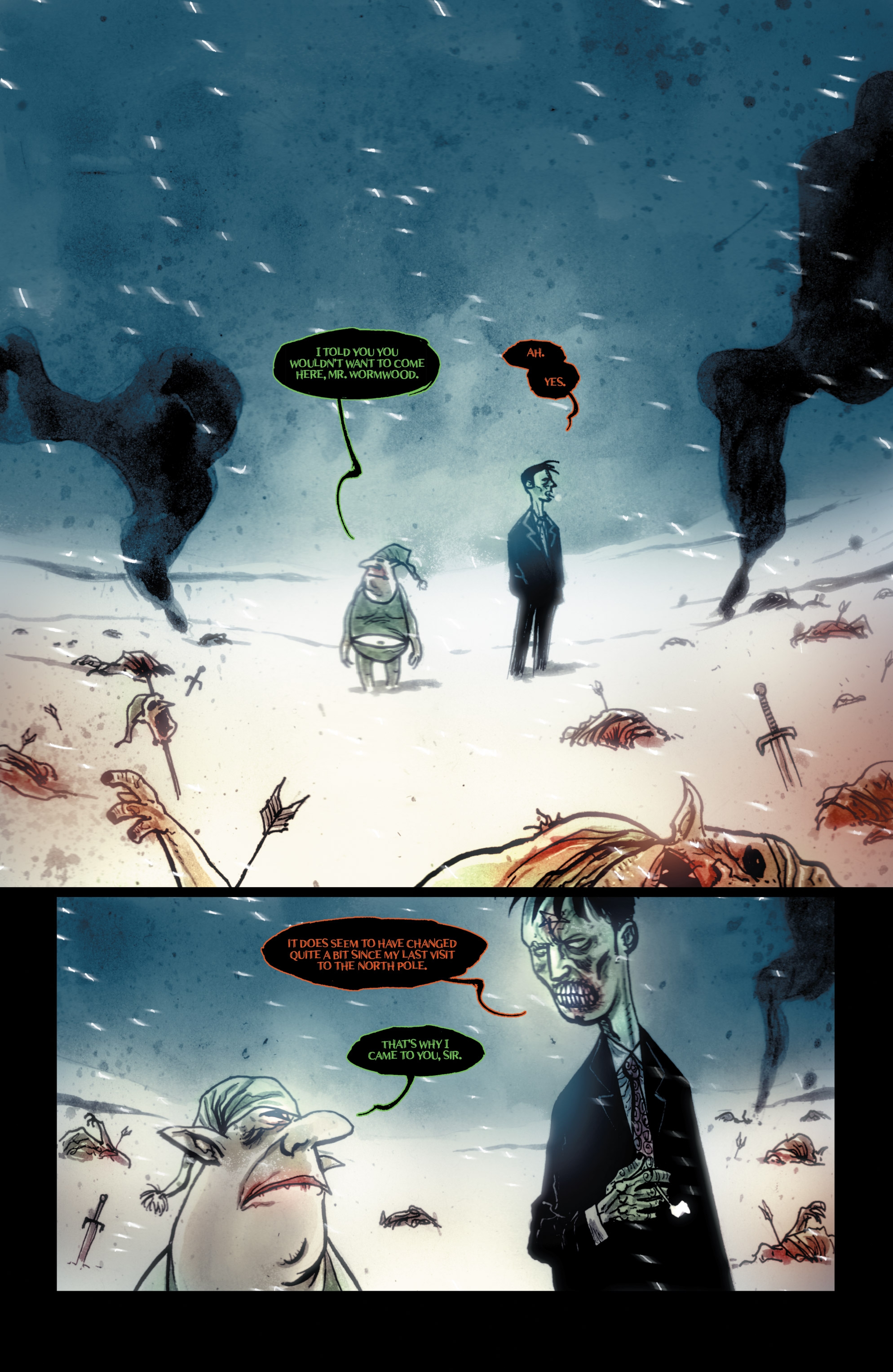 Wormwood, Gentleman Corpse Christmas Special (2017) issue 1 - Page 6