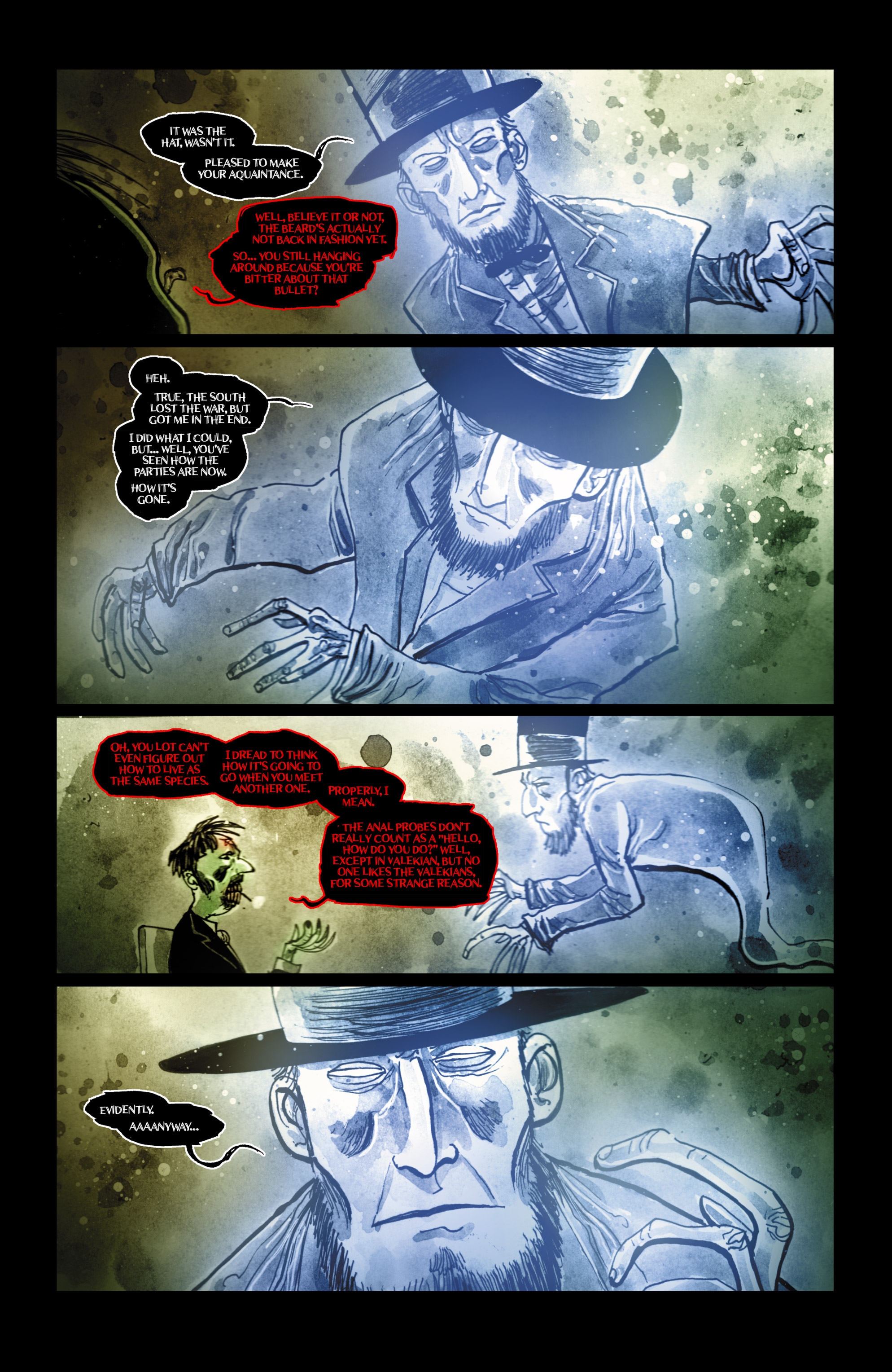 Wormwood, Gentleman Corpse: Mr. Wormwood Goes to Washington (2017) issue 2 - Page 8