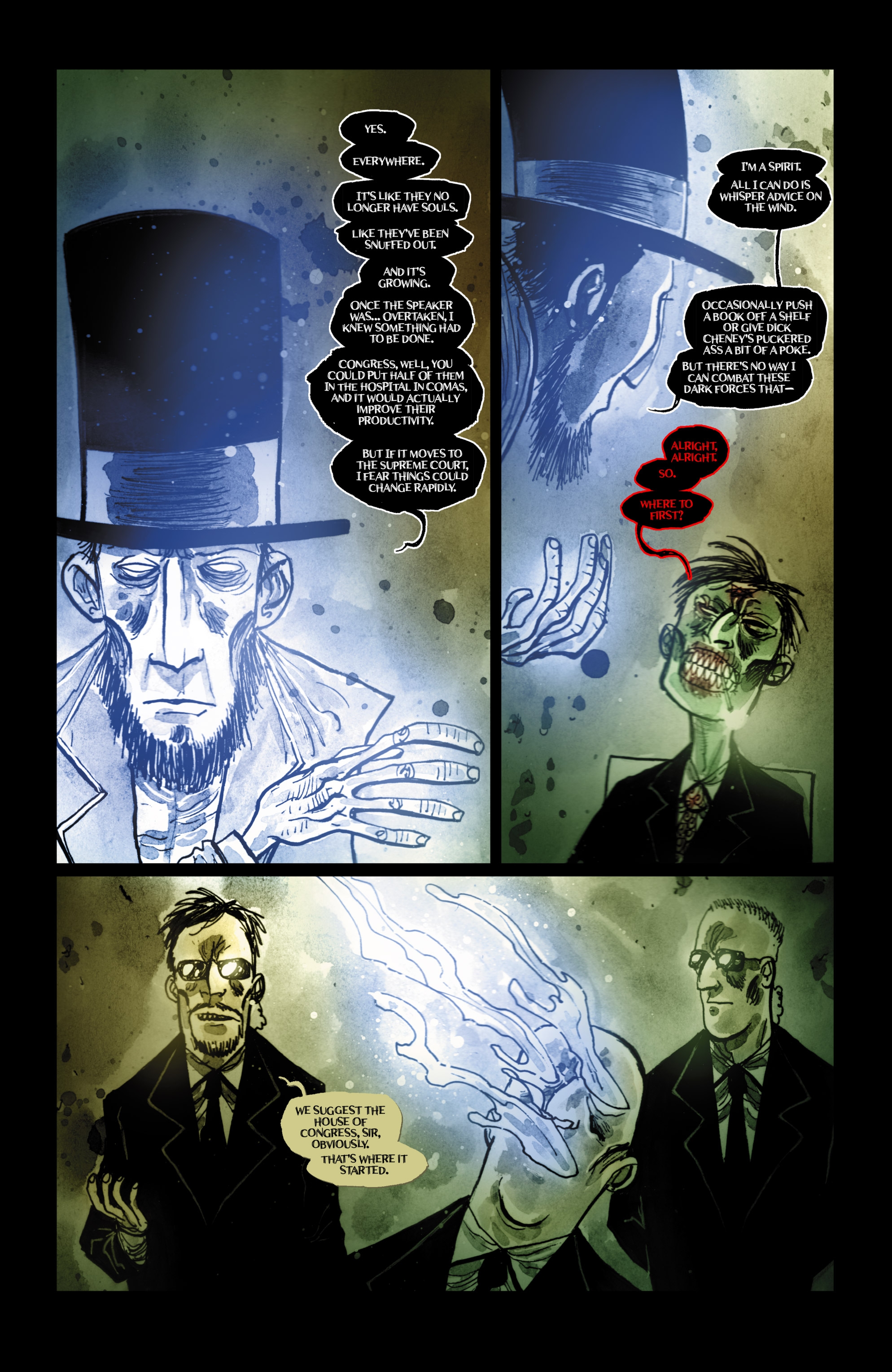 Wormwood, Gentleman Corpse: Mr. Wormwood Goes to Washington (2017) issue 2 - Page 10