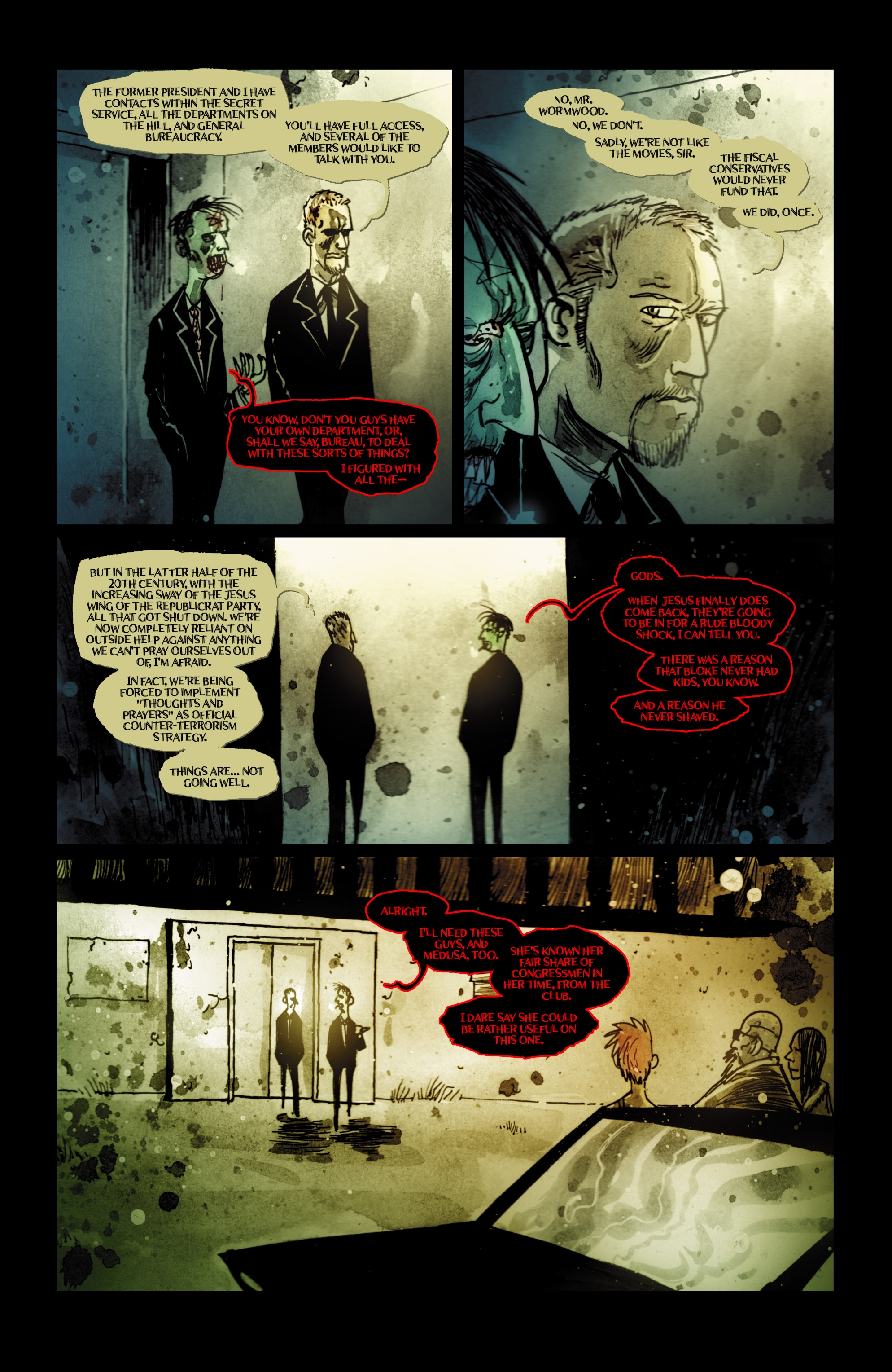 Wormwood, Gentleman Corpse: Mr. Wormwood Goes to Washington (2017) issue 2 - Page 11