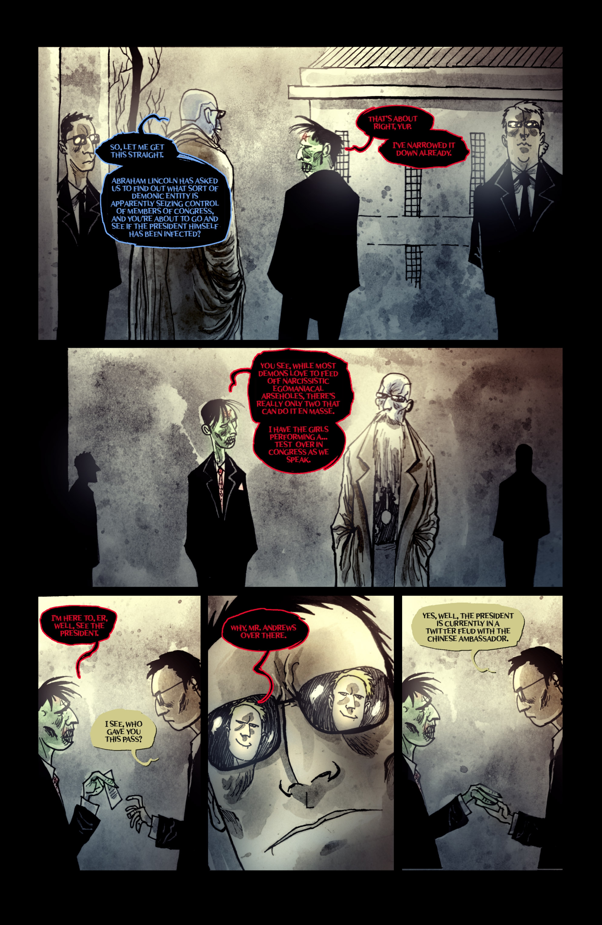 Wormwood, Gentleman Corpse: Mr. Wormwood Goes to Washington (2017) issue 2 - Page 18