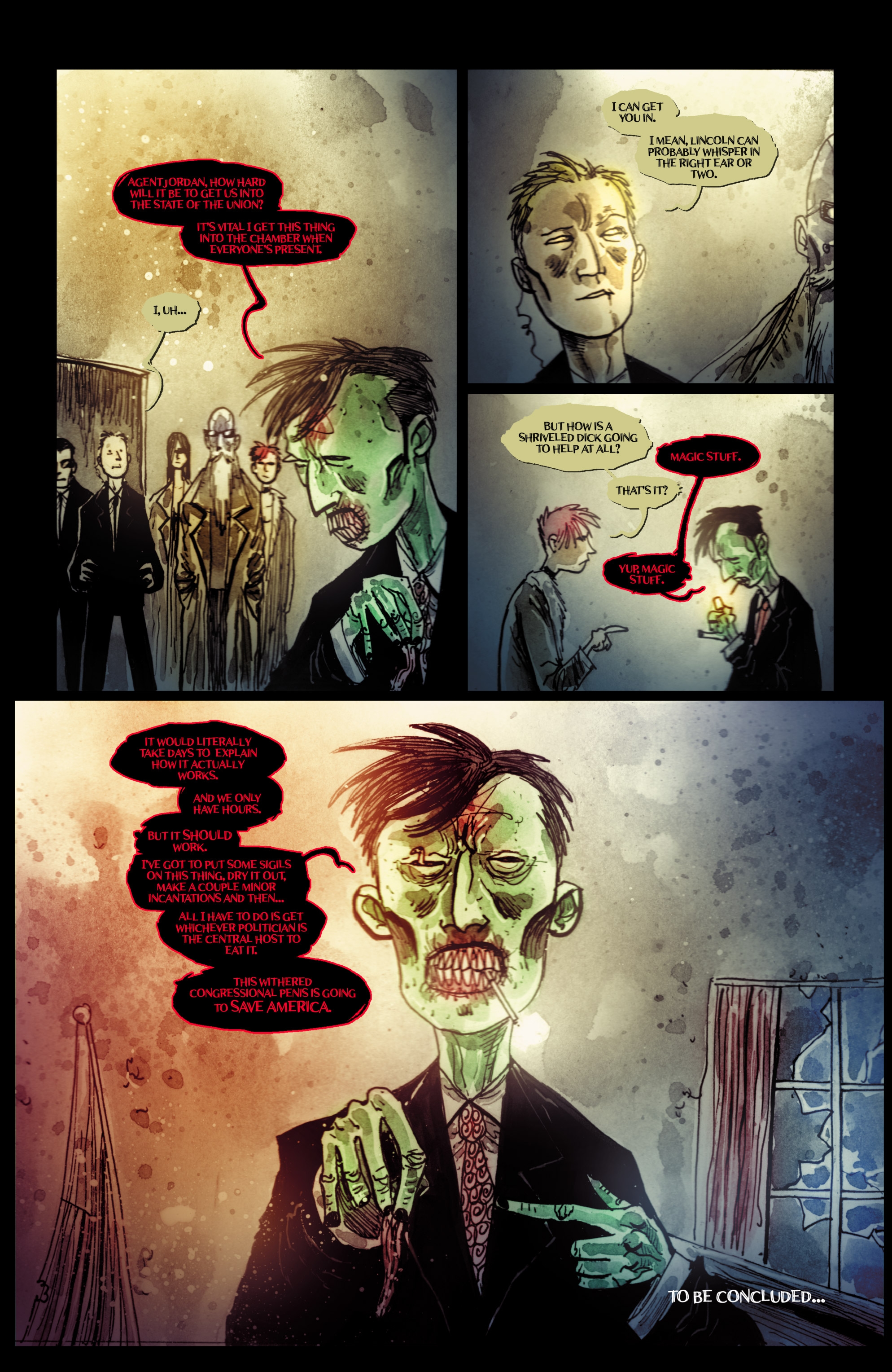 Wormwood, Gentleman Corpse: Mr. Wormwood Goes to Washington (2017) issue 2 - Page 25