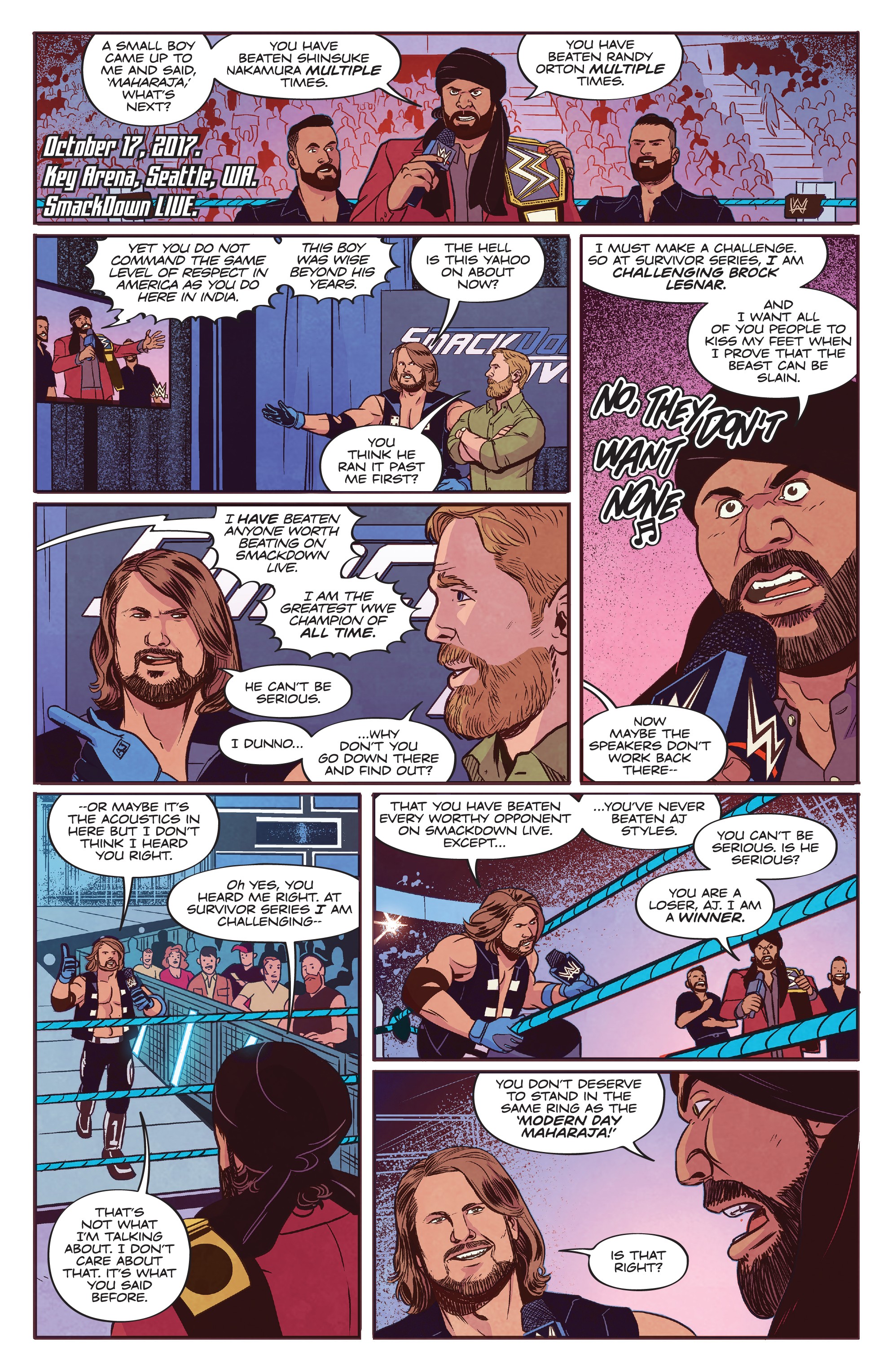 WWE (2017) issue 23 - Page 7