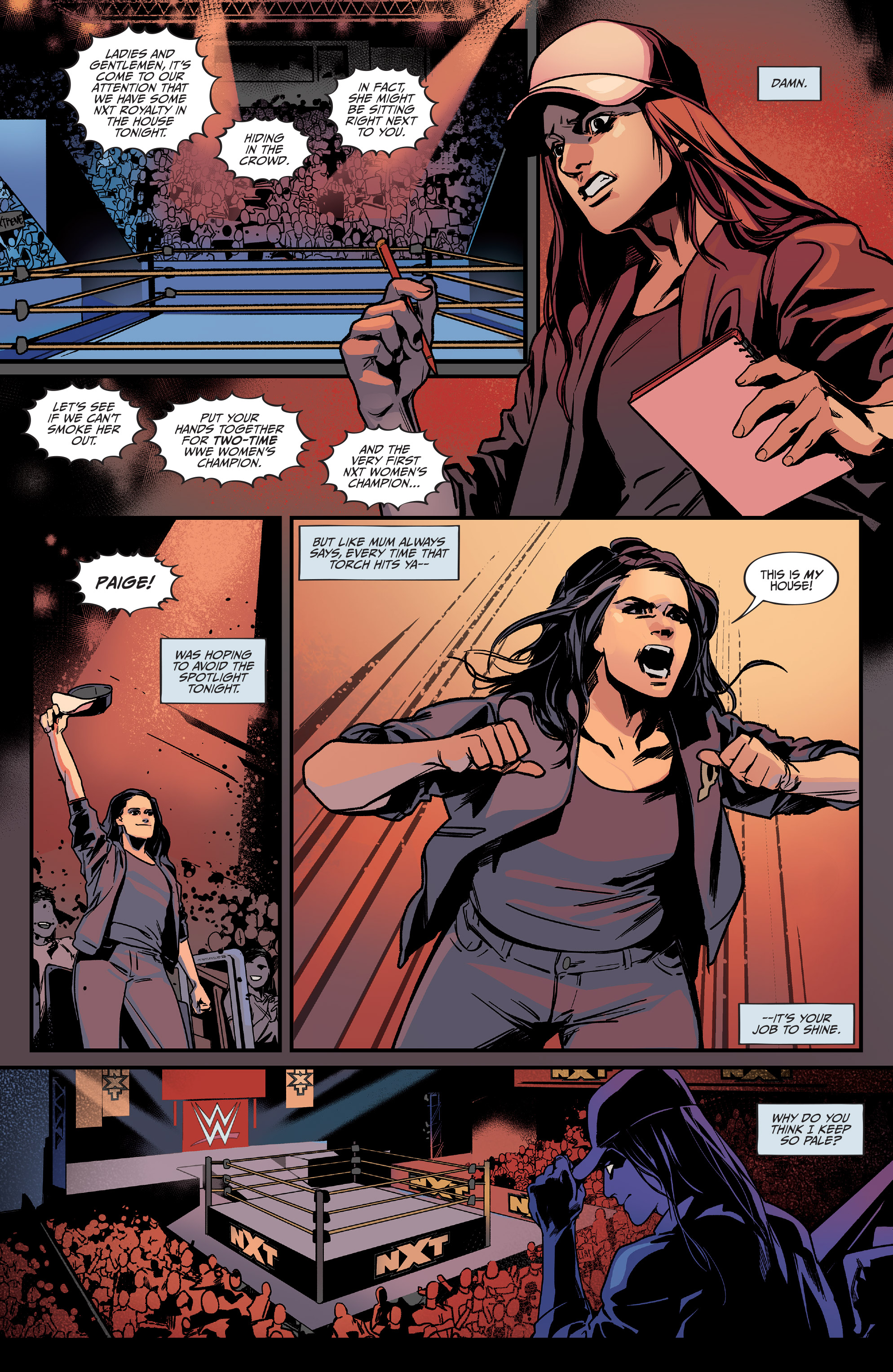 WWE: NXT Takeover: Into the Fire (2018-) issue 1 - Page 6