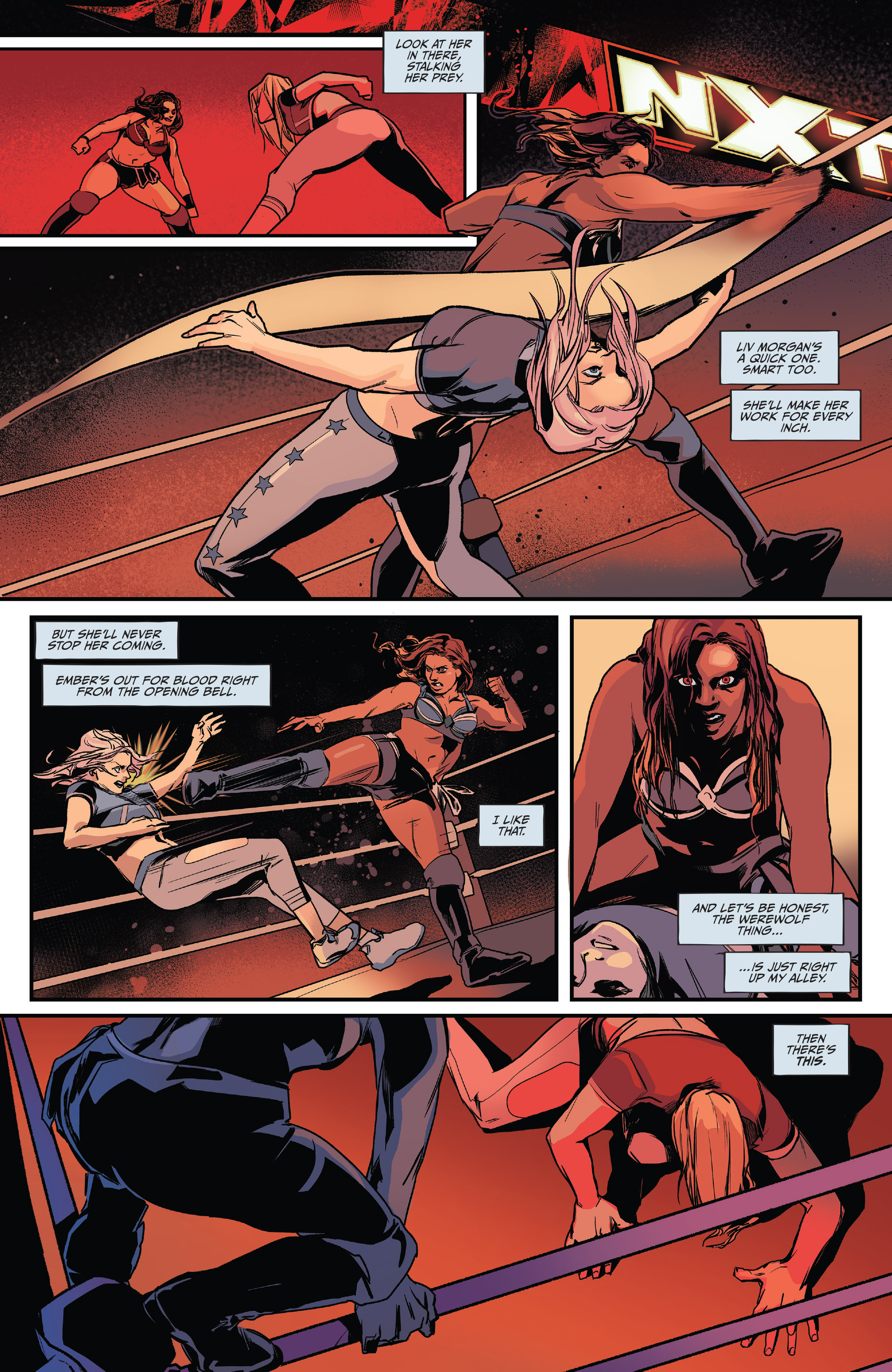 WWE: NXT Takeover: Into the Fire (2018-) issue 1 - Page 8