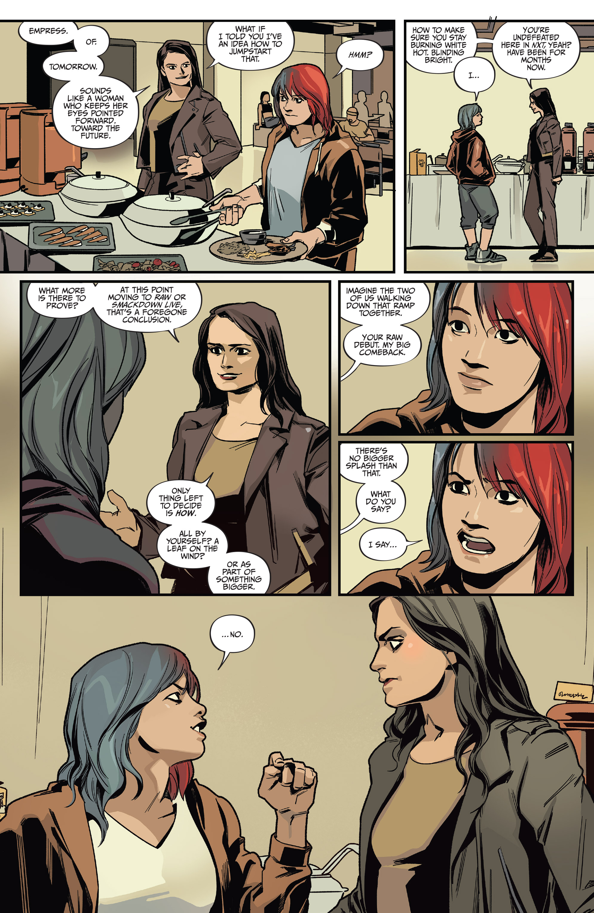 WWE: NXT Takeover: Into the Fire (2018-) issue 1 - Page 10