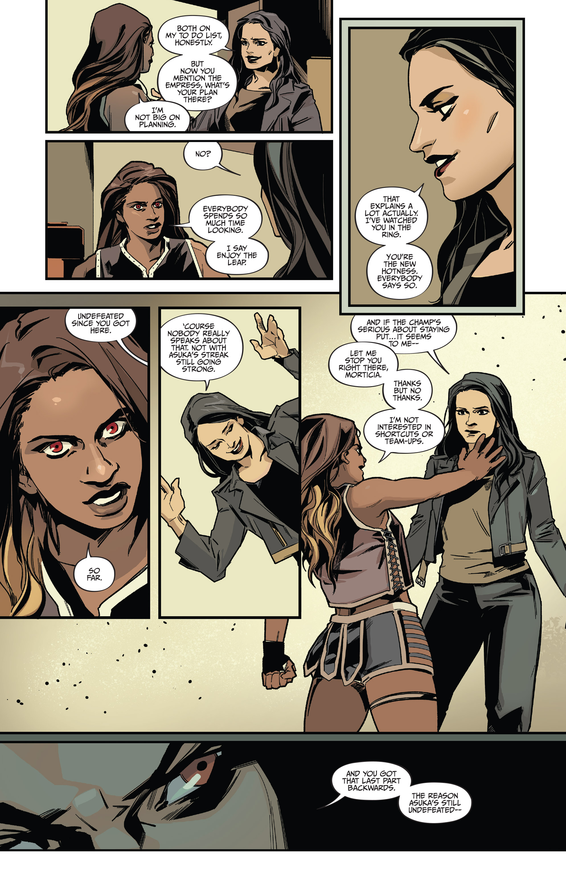 WWE: NXT Takeover: Into the Fire (2018-) issue 1 - Page 12