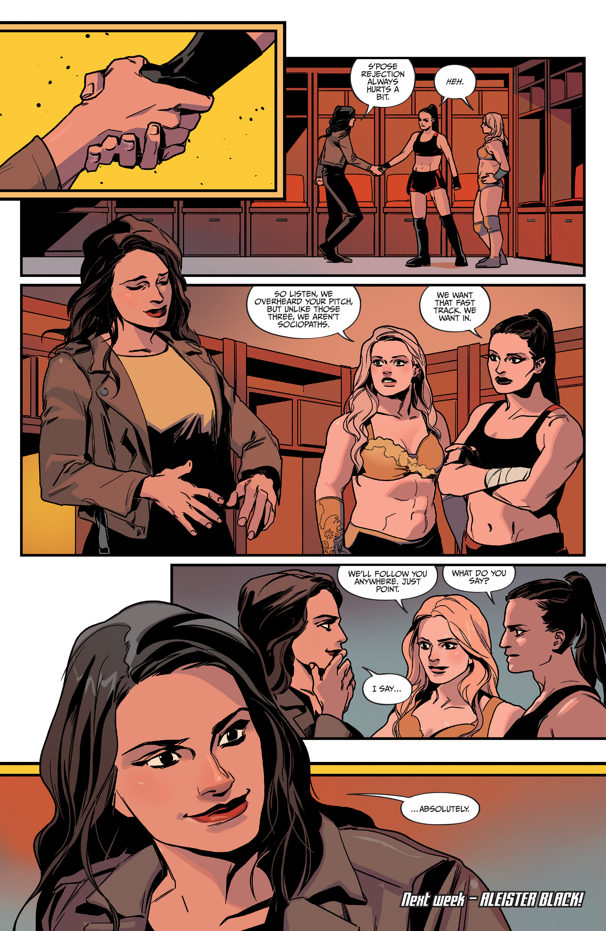 WWE: NXT Takeover: Into the Fire (2018-) issue 1 - Page 24