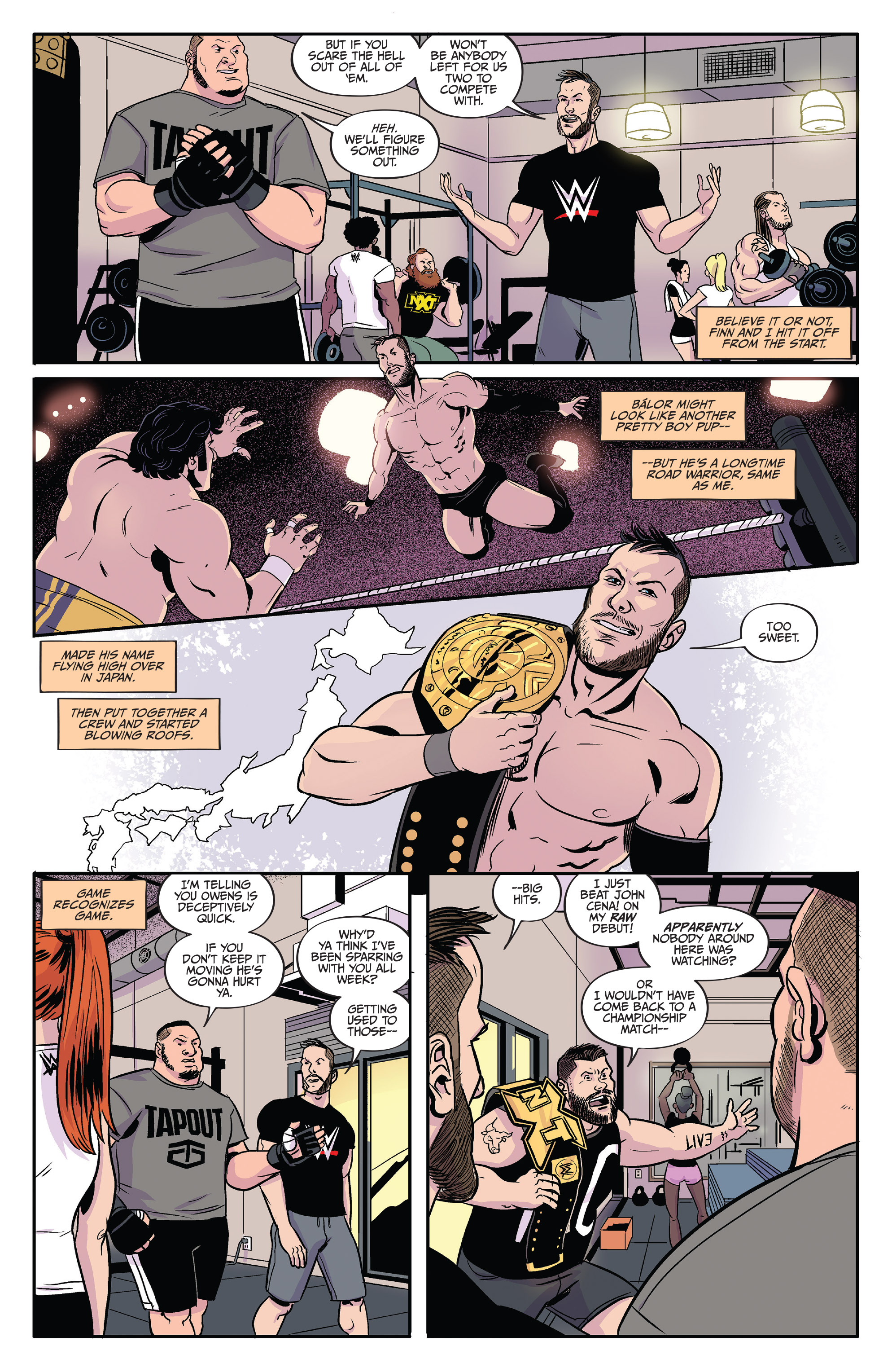 WWE: NXT Takeover: Proving Ground (2018) issue 1 - Page 7