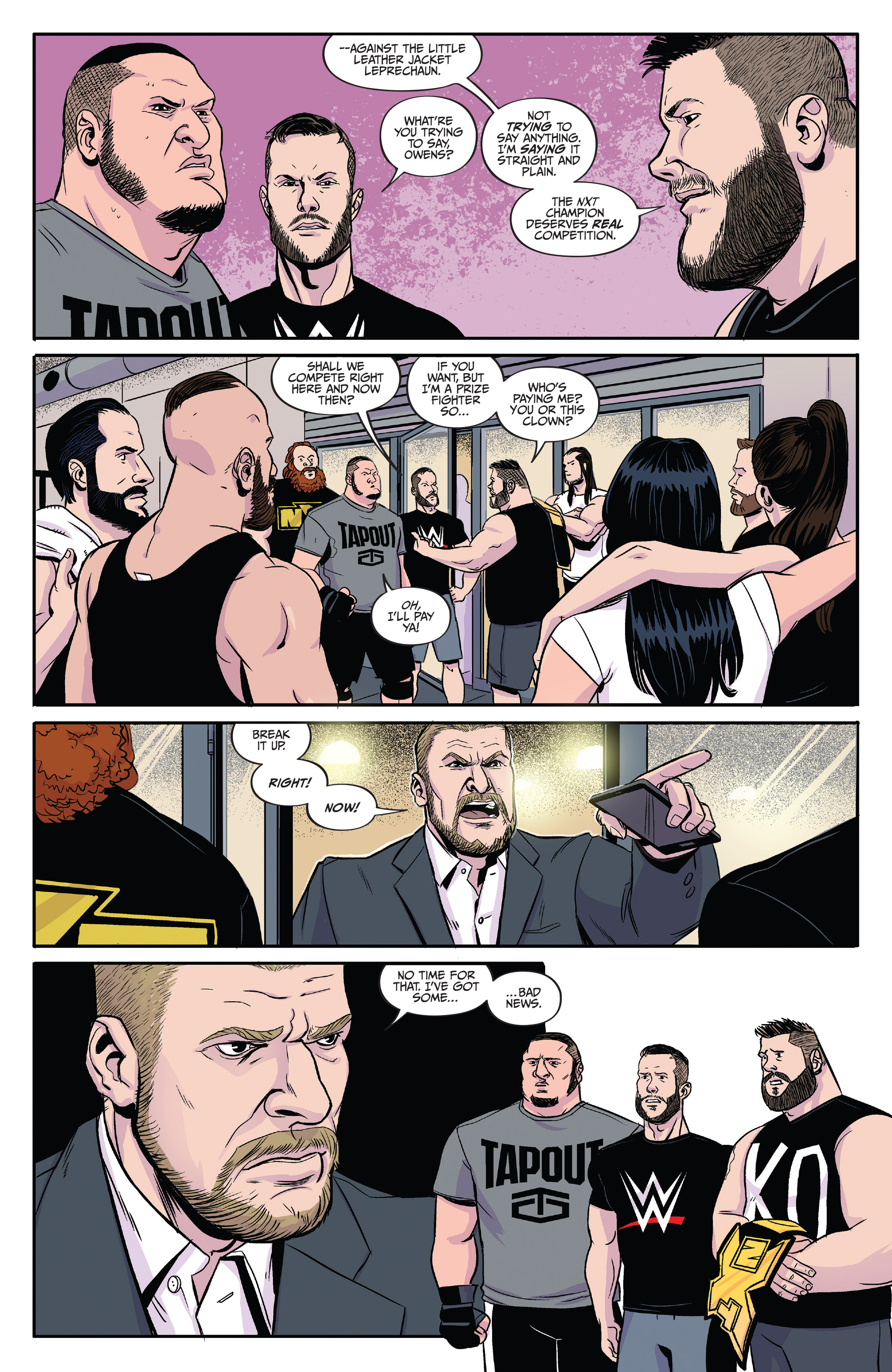 WWE: NXT Takeover: Proving Ground (2018) issue 1 - Page 8