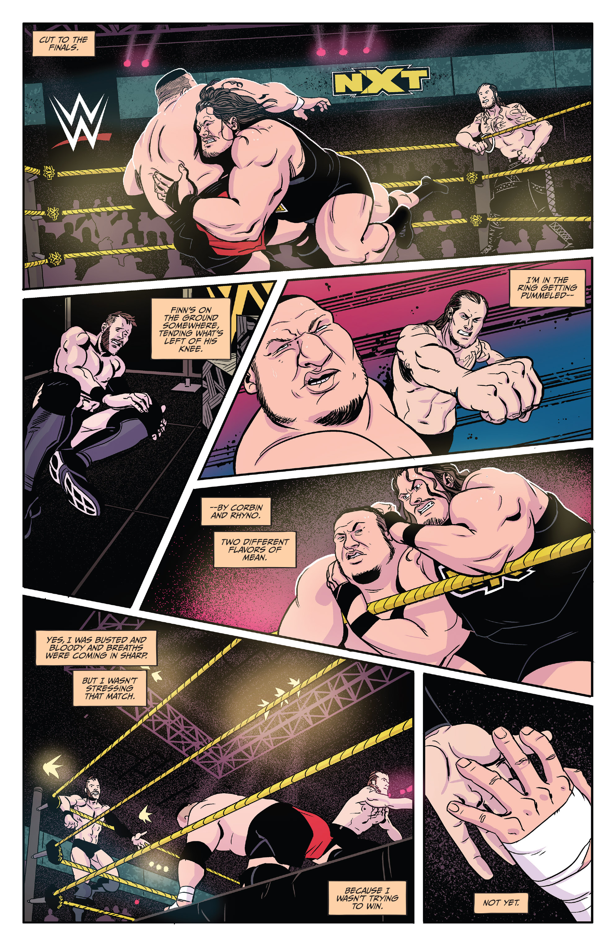 WWE: NXT Takeover: Proving Ground (2018) issue 1 - Page 17