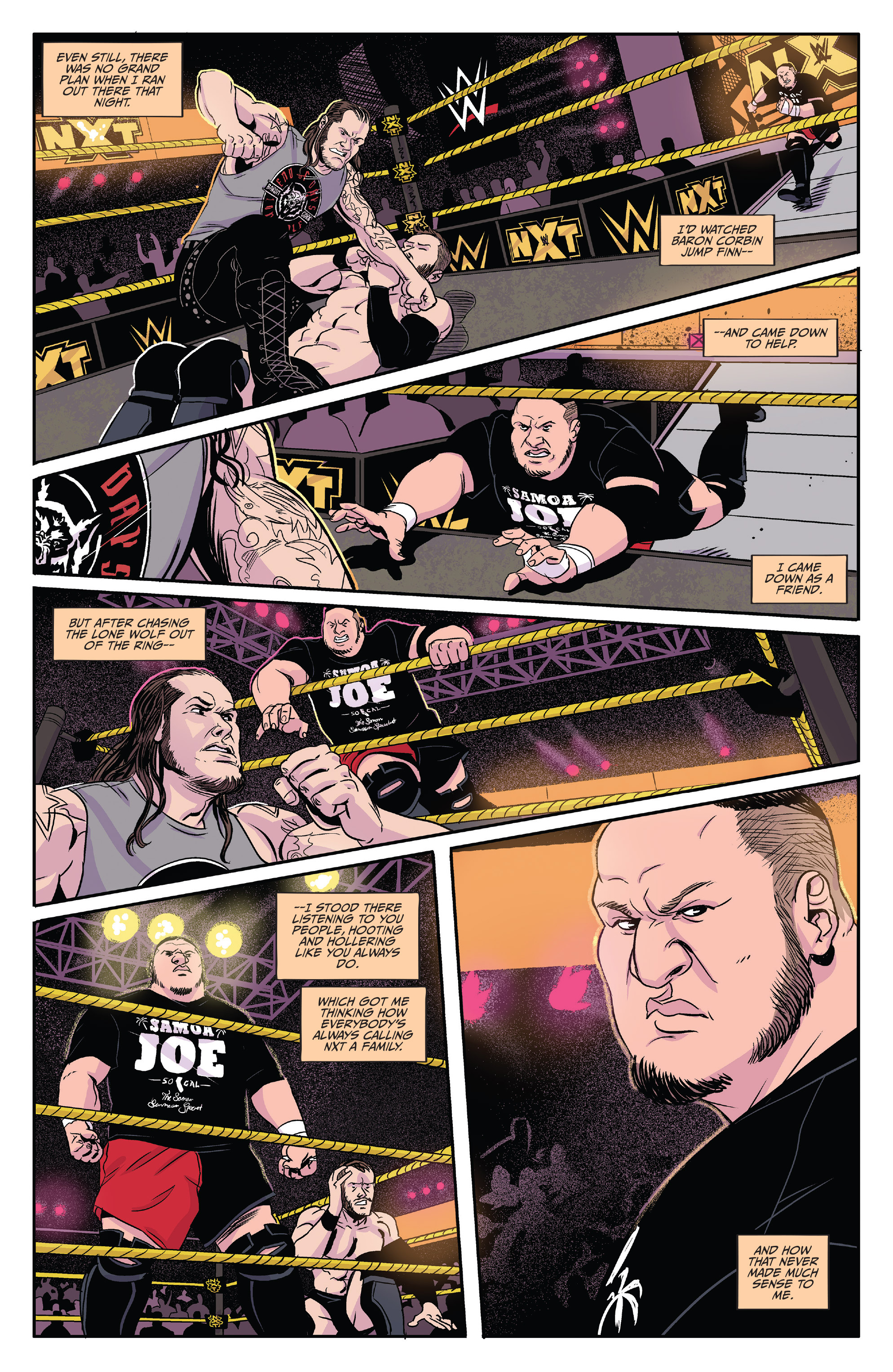 WWE: NXT Takeover: Proving Ground (2018) issue 1 - Page 22