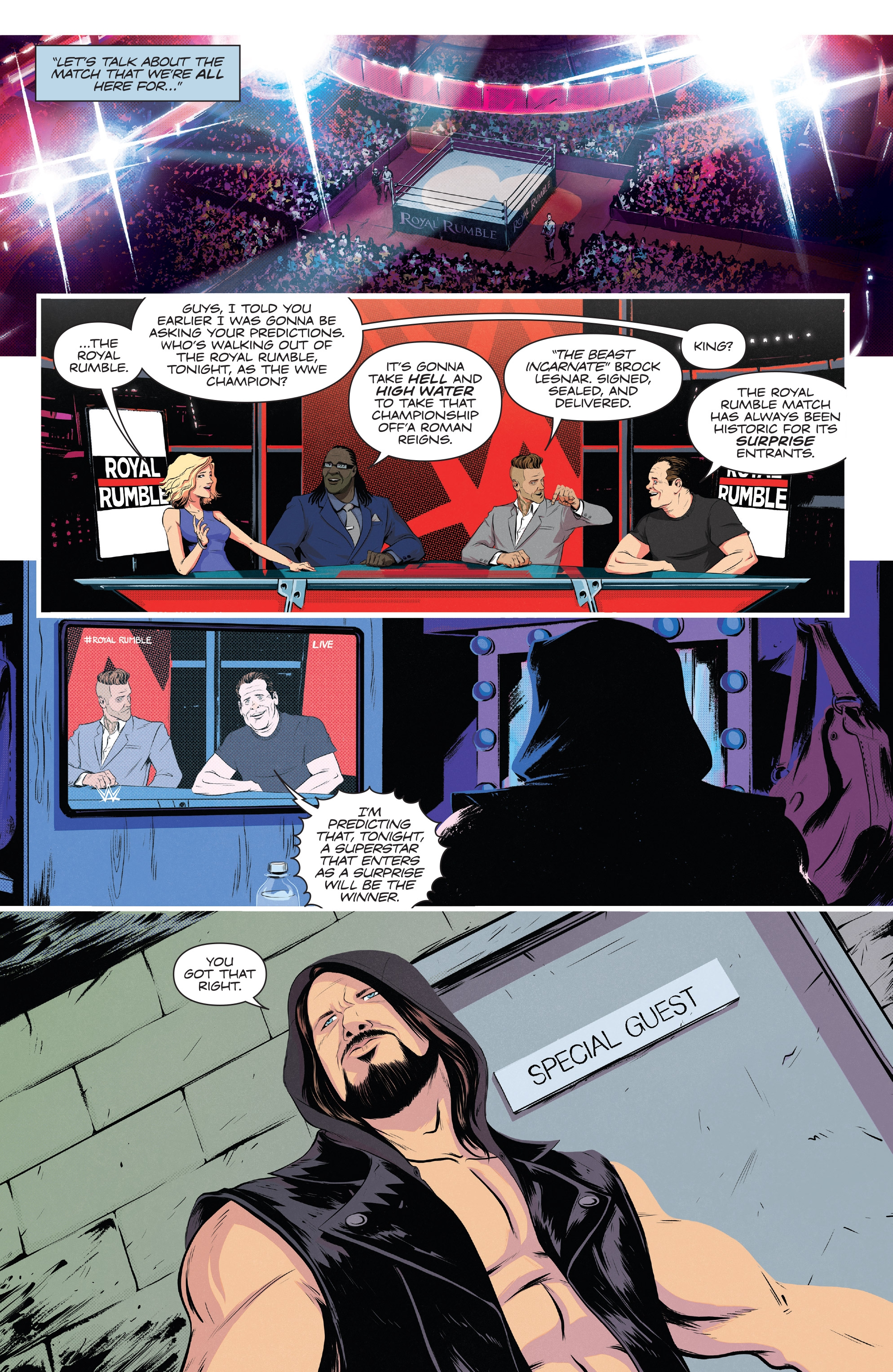 WWE Royal Rumble 2018 Special issue 1 - Page 35