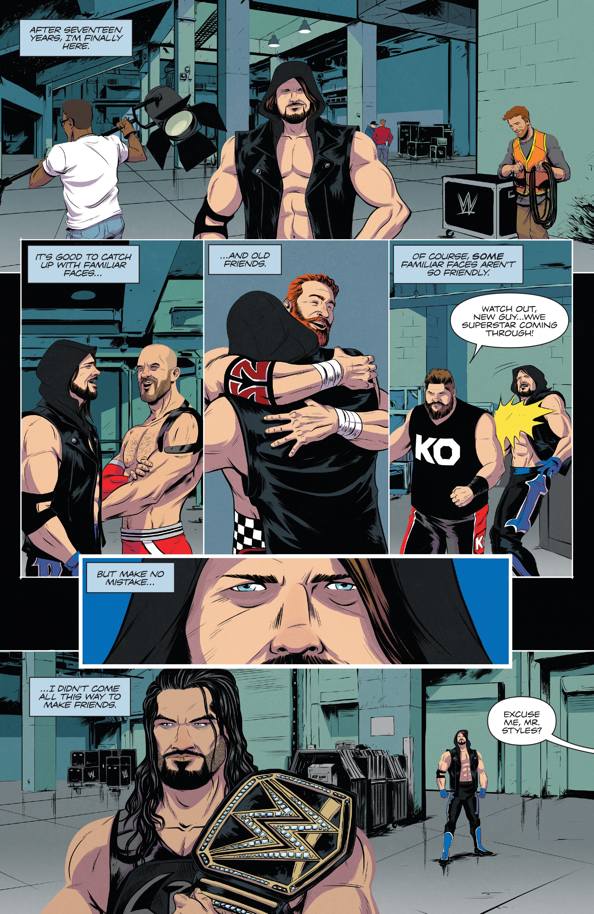 WWE Royal Rumble 2018 Special issue 1 - Page 36