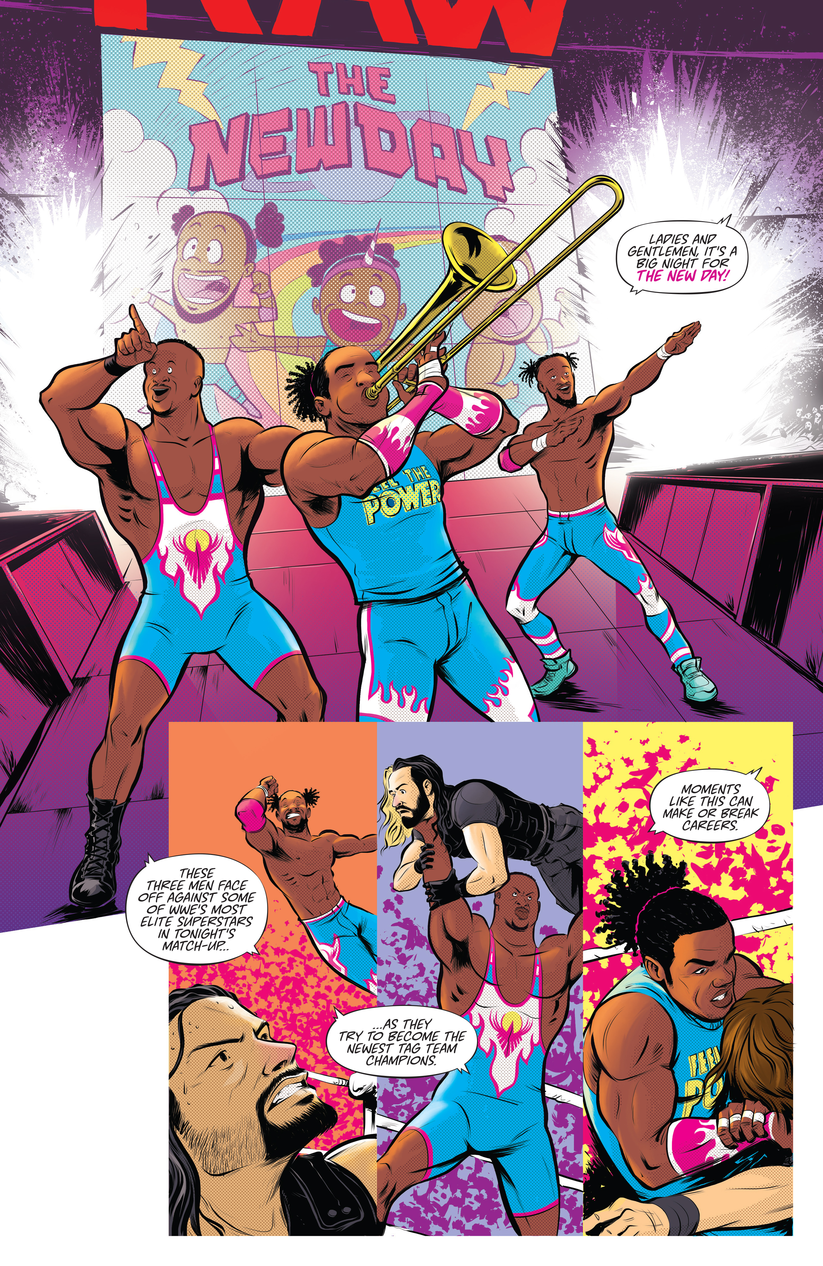 WWE The New Day: Power of Positivity (2021-): Chapter 1 - Page 3