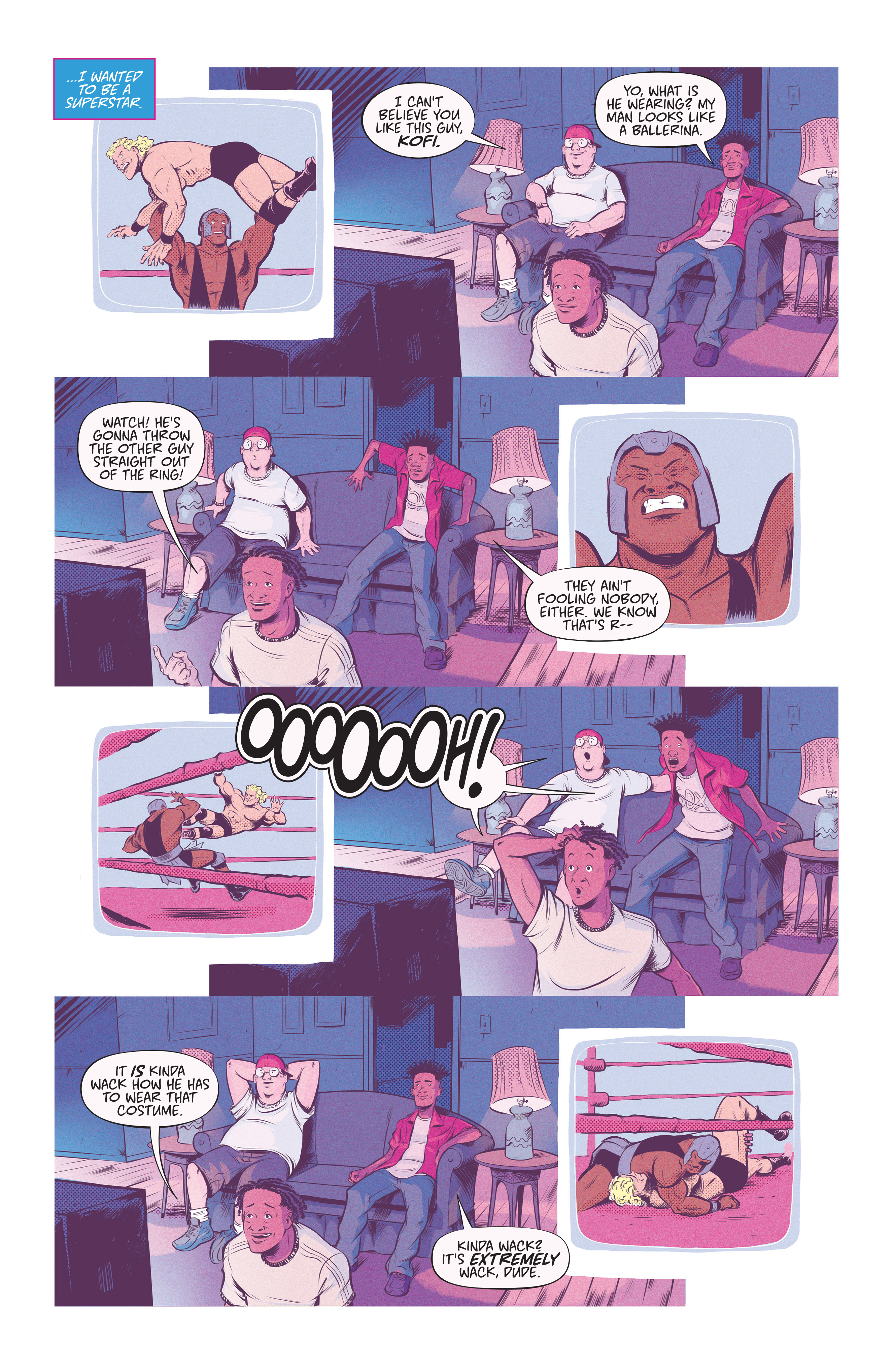 WWE The New Day: Power of Positivity (2021-) issue 1 - Page 6