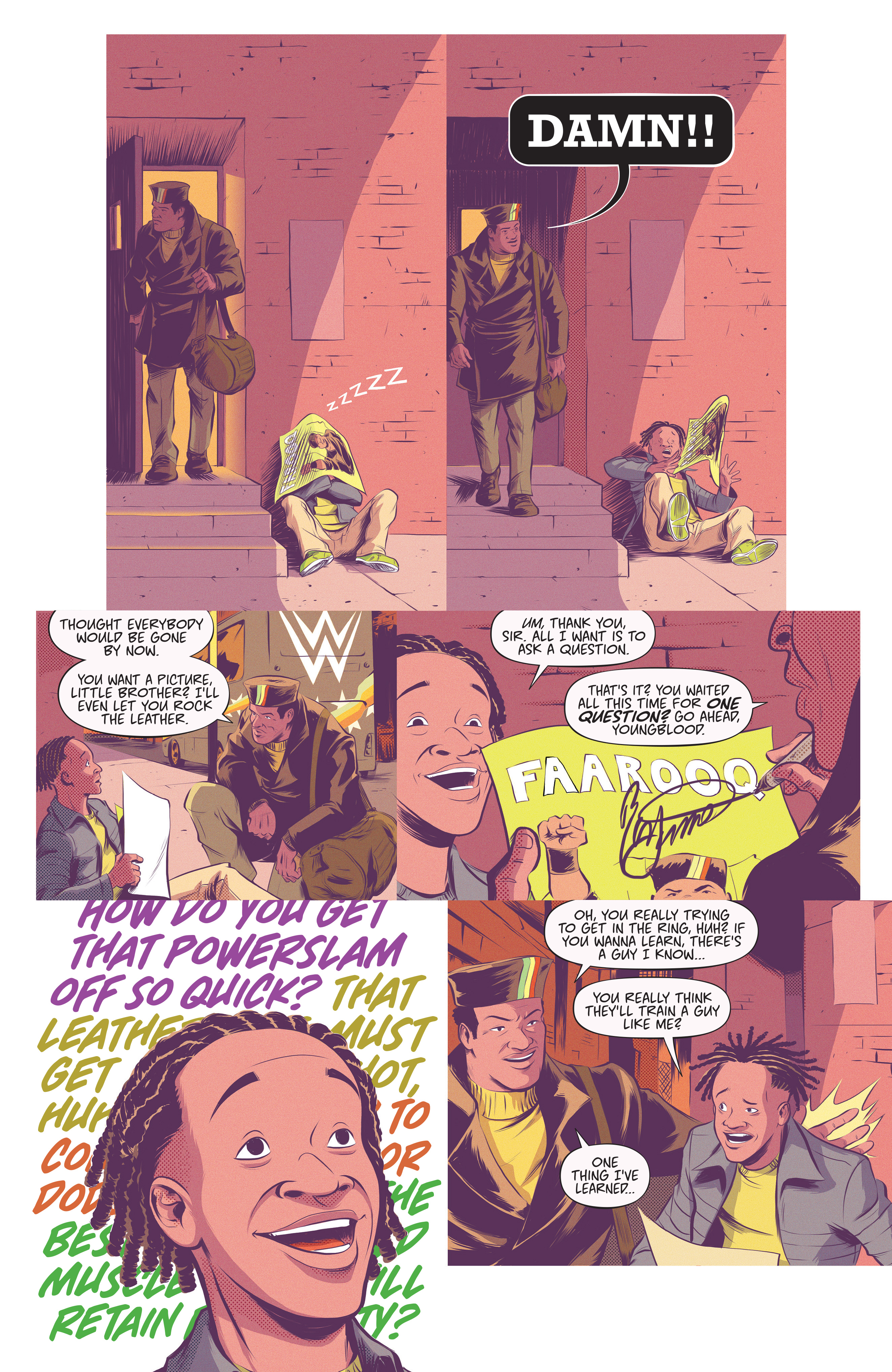 WWE The New Day: Power of Positivity (2021-) issue 1 - Page 8