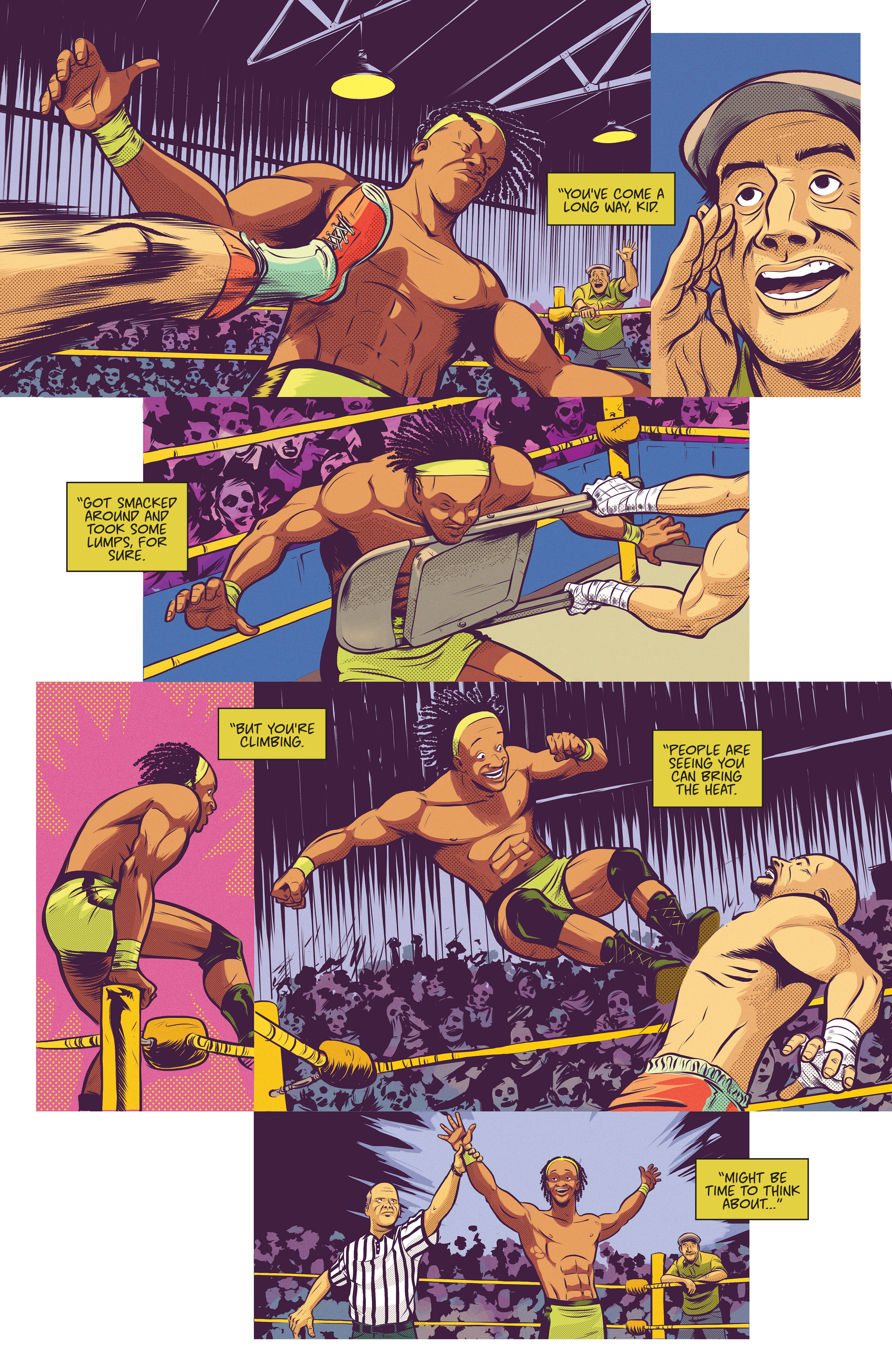 WWE The New Day: Power of Positivity (2021-) issue 1 - Page 18