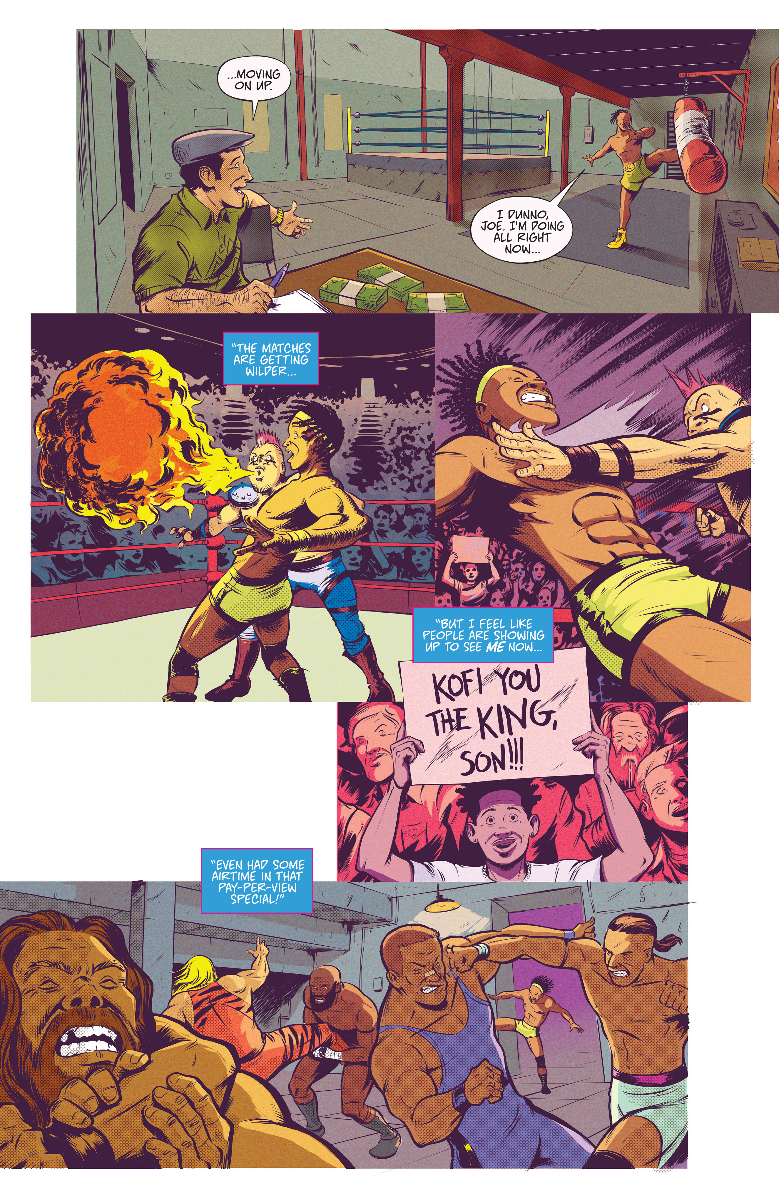 WWE The New Day: Power of Positivity (2021-) issue 1 - Page 19