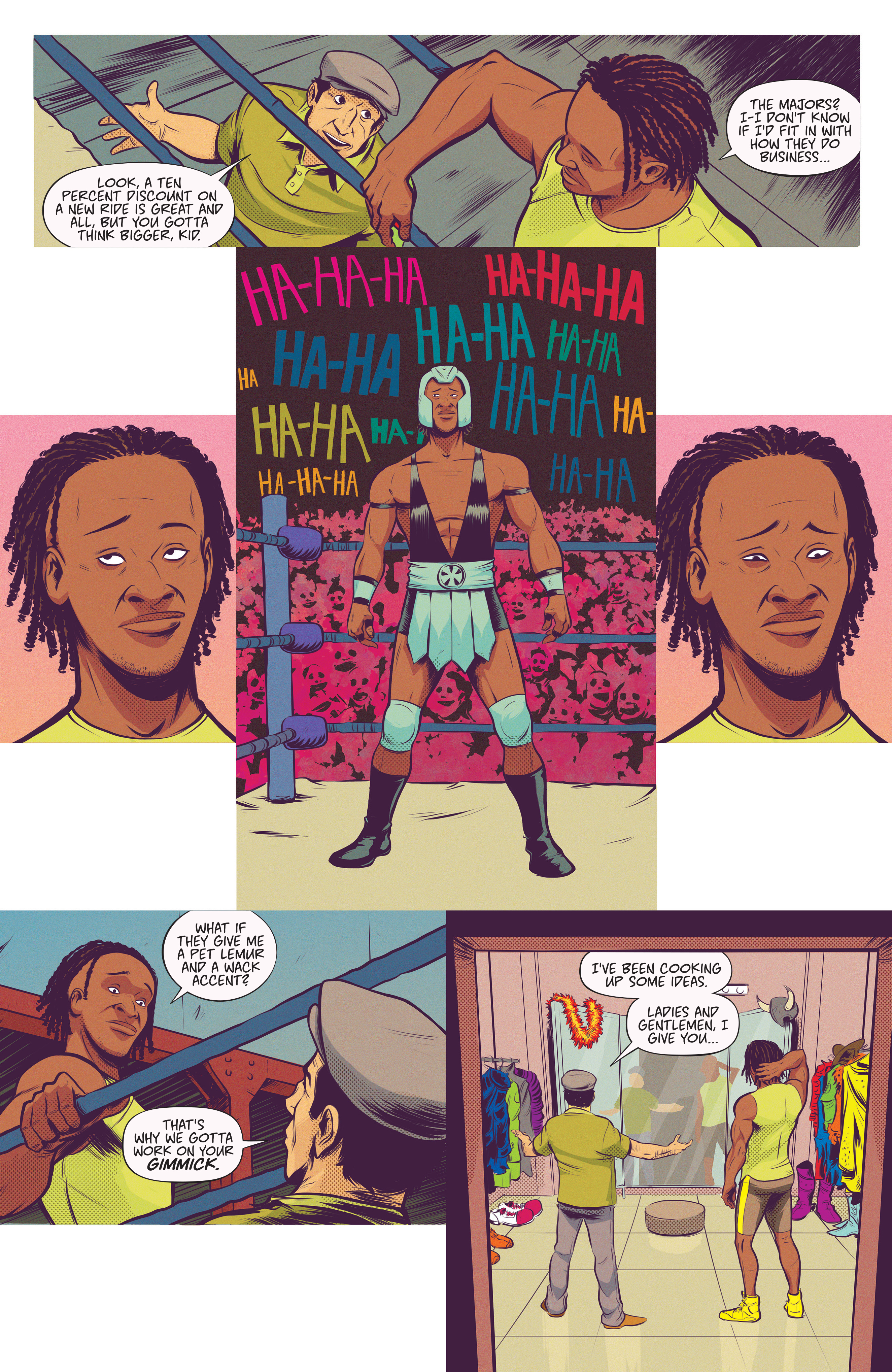 WWE The New Day: Power of Positivity (2021-) issue 1 - Page 21