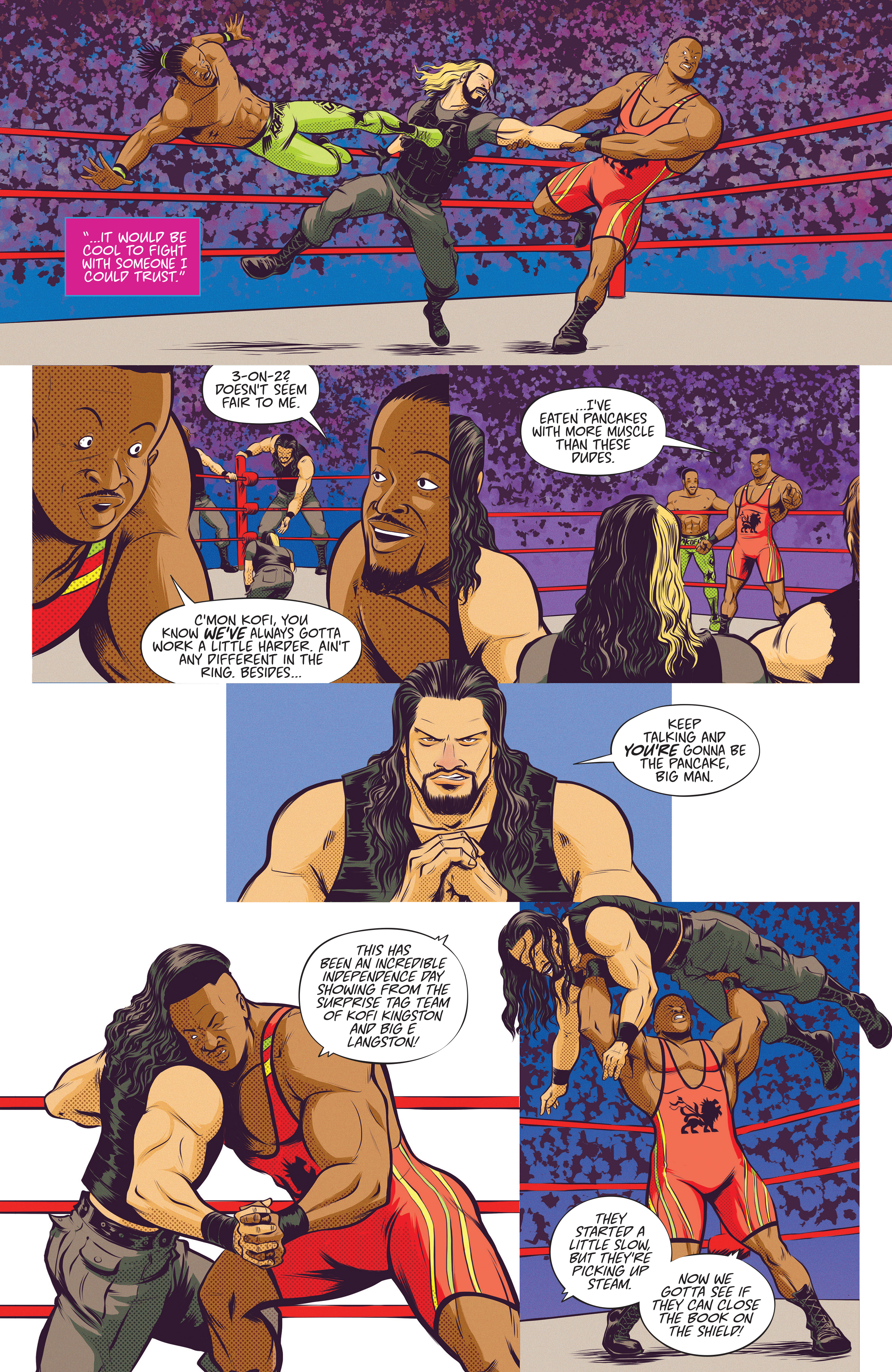 WWE The New Day: Power of Positivity (2021-) issue 1 - Page 32