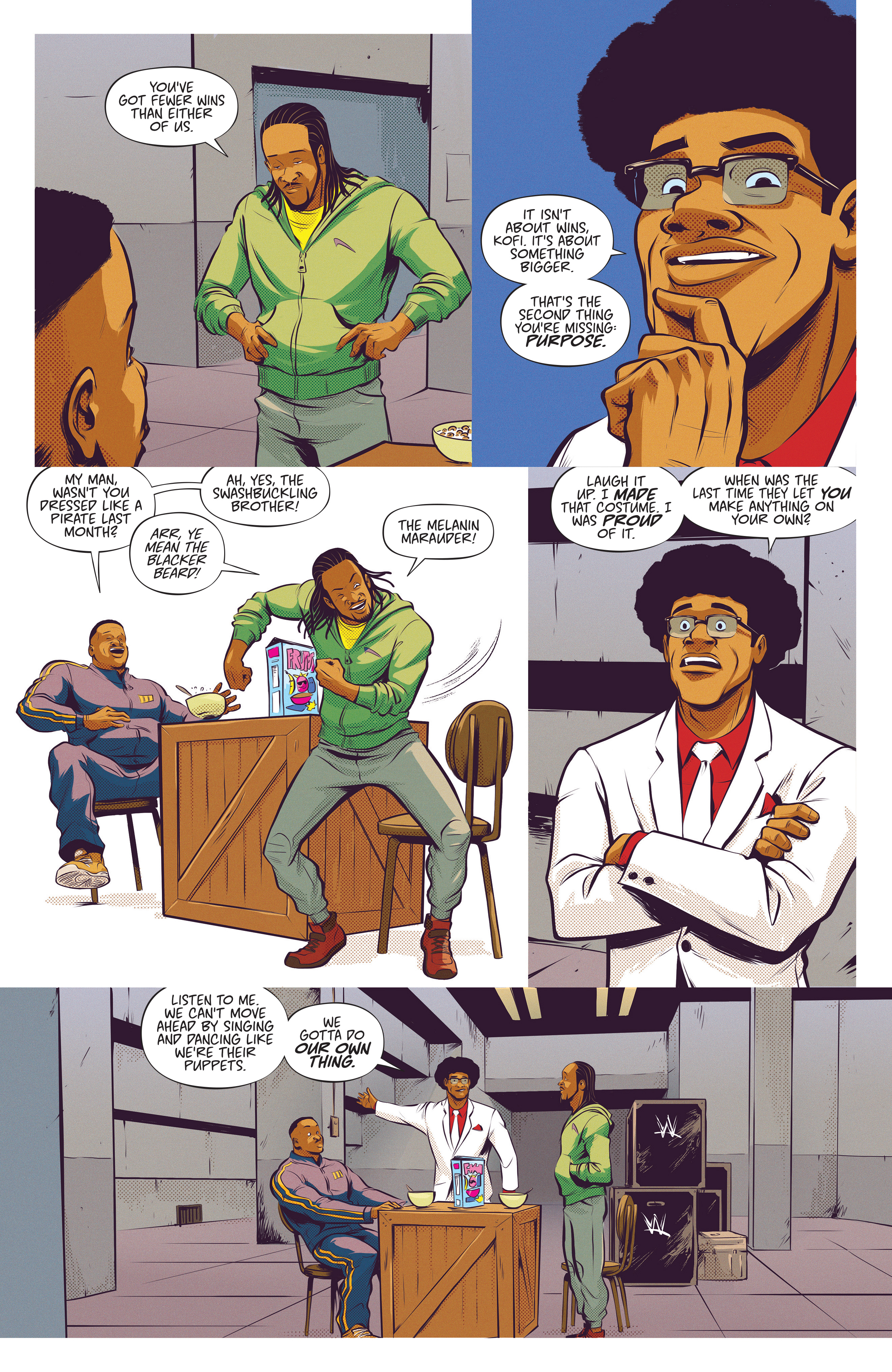 WWE The New Day: Power of Positivity (2021-) issue 1 - Page 42