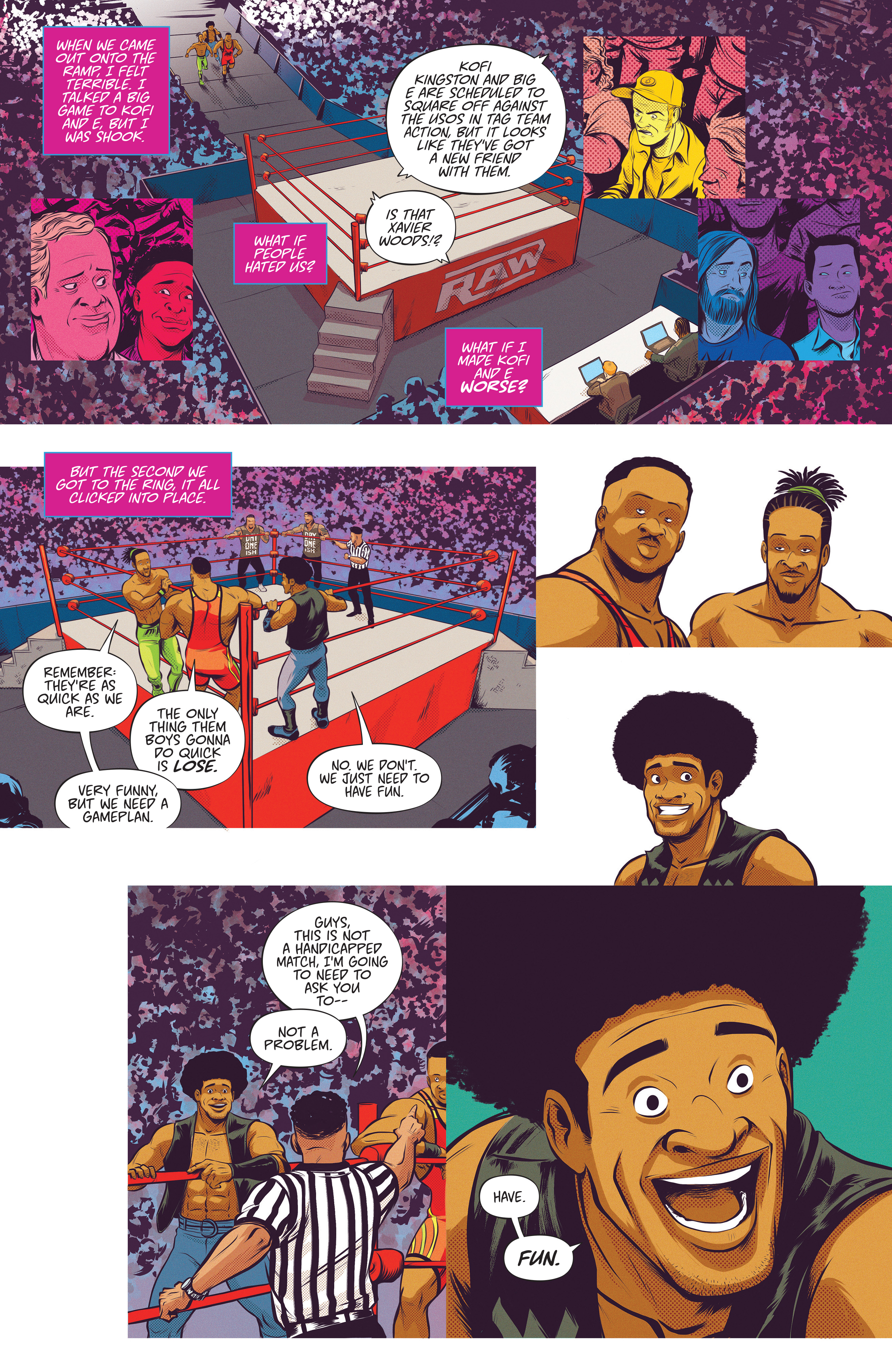 WWE The New Day: Power of Positivity (2021-) issue 1 - Page 45