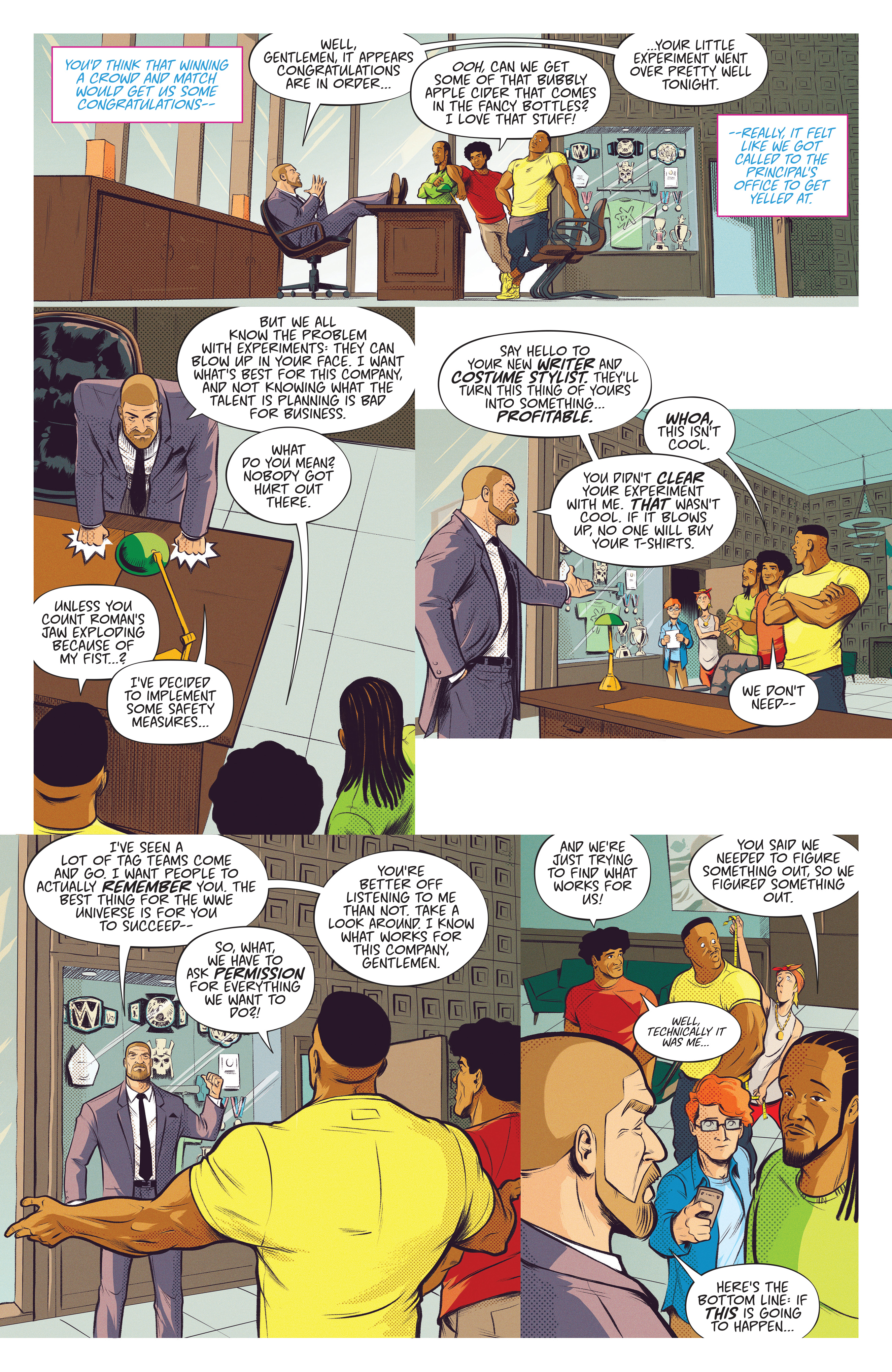 WWE The New Day: Power of Positivity (2021-): Chapter 2 - Page 3