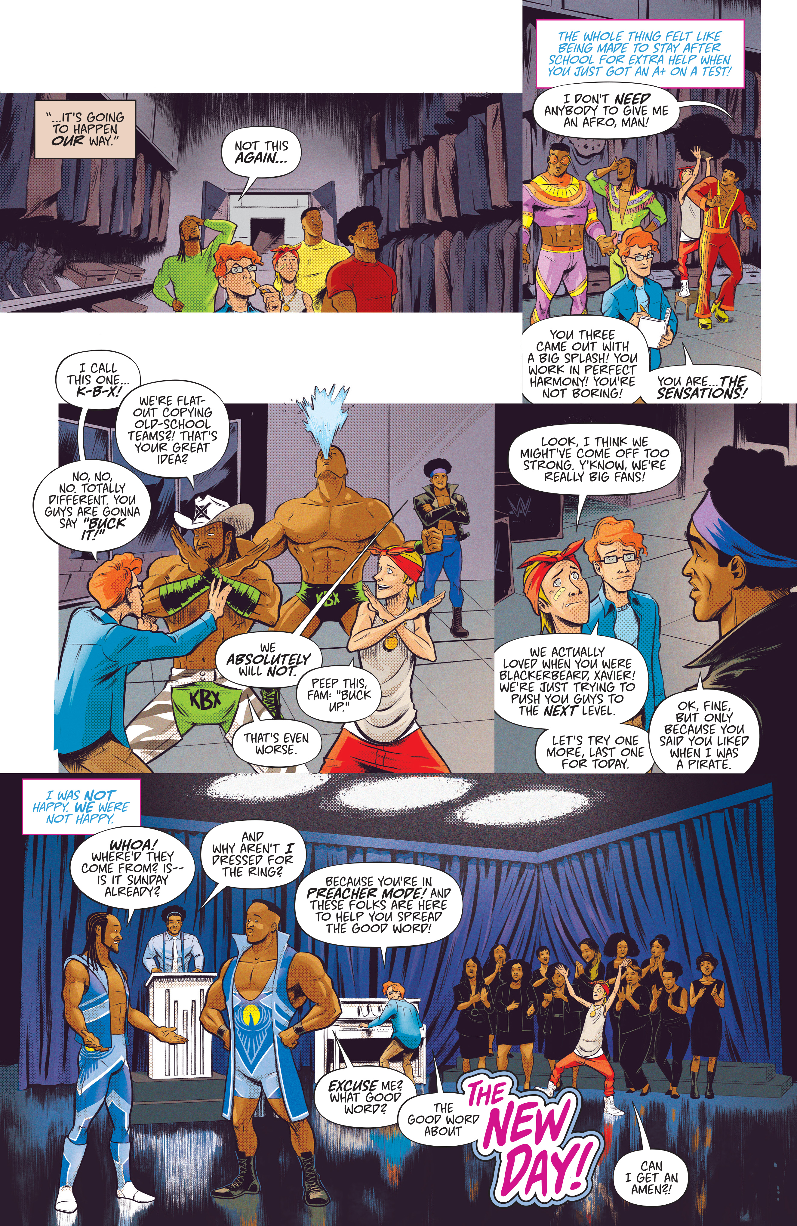 WWE The New Day: Power of Positivity (2021-): Chapter 2 - Page 4