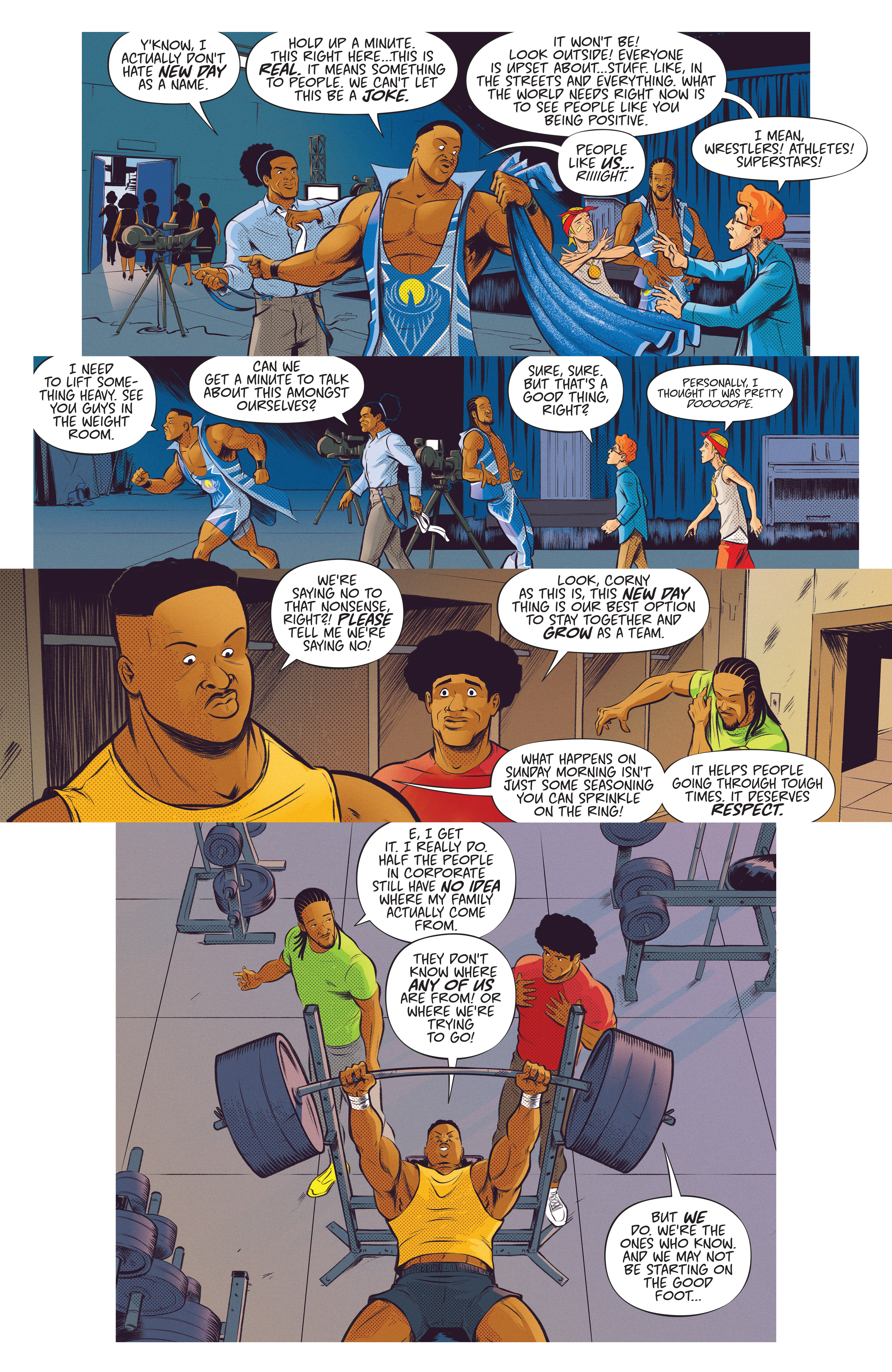 WWE The New Day: Power of Positivity (2021-) issue 2 - Page 5