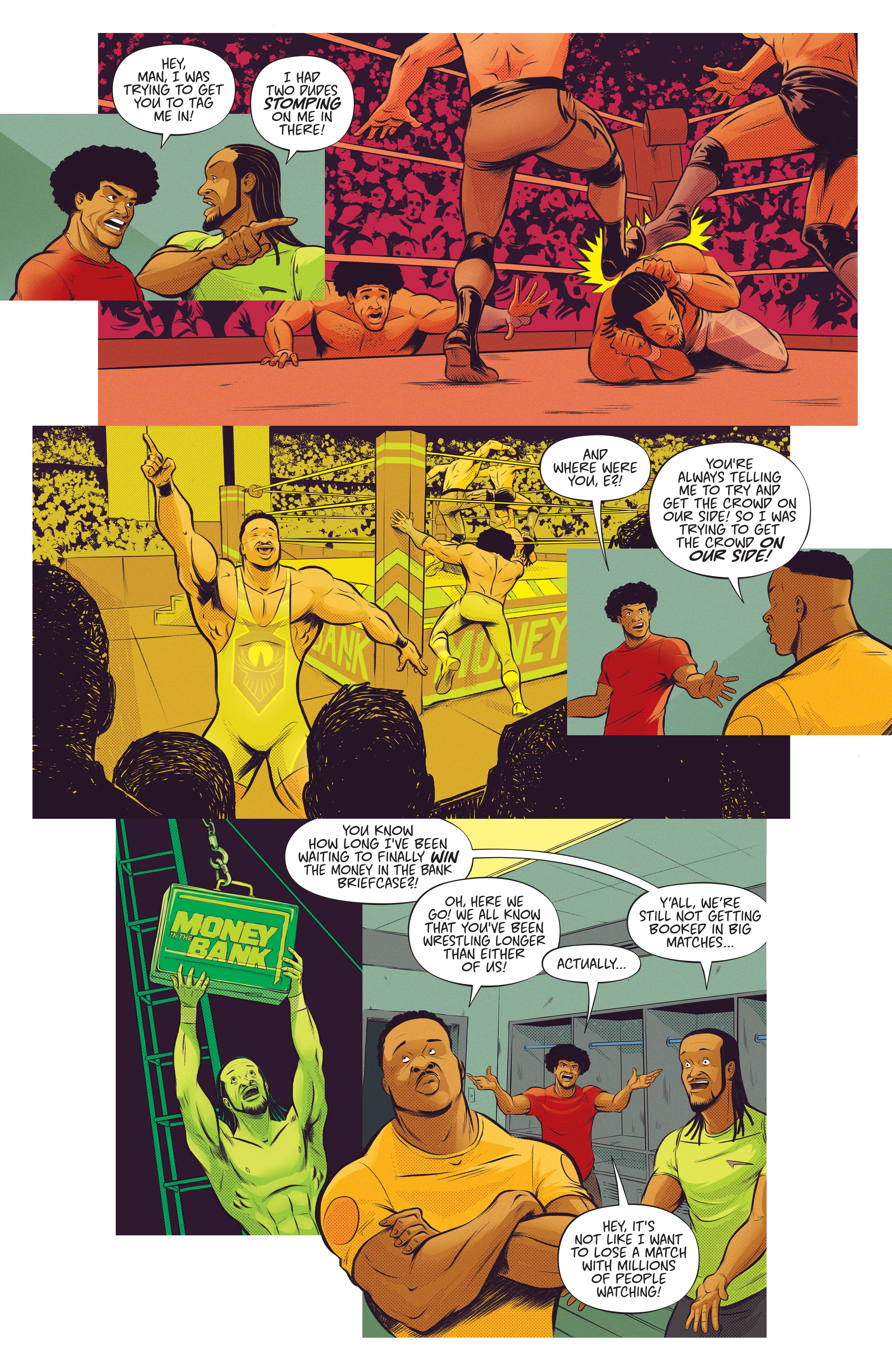 WWE The New Day: Power of Positivity (2021-) issue 2 - Page 9