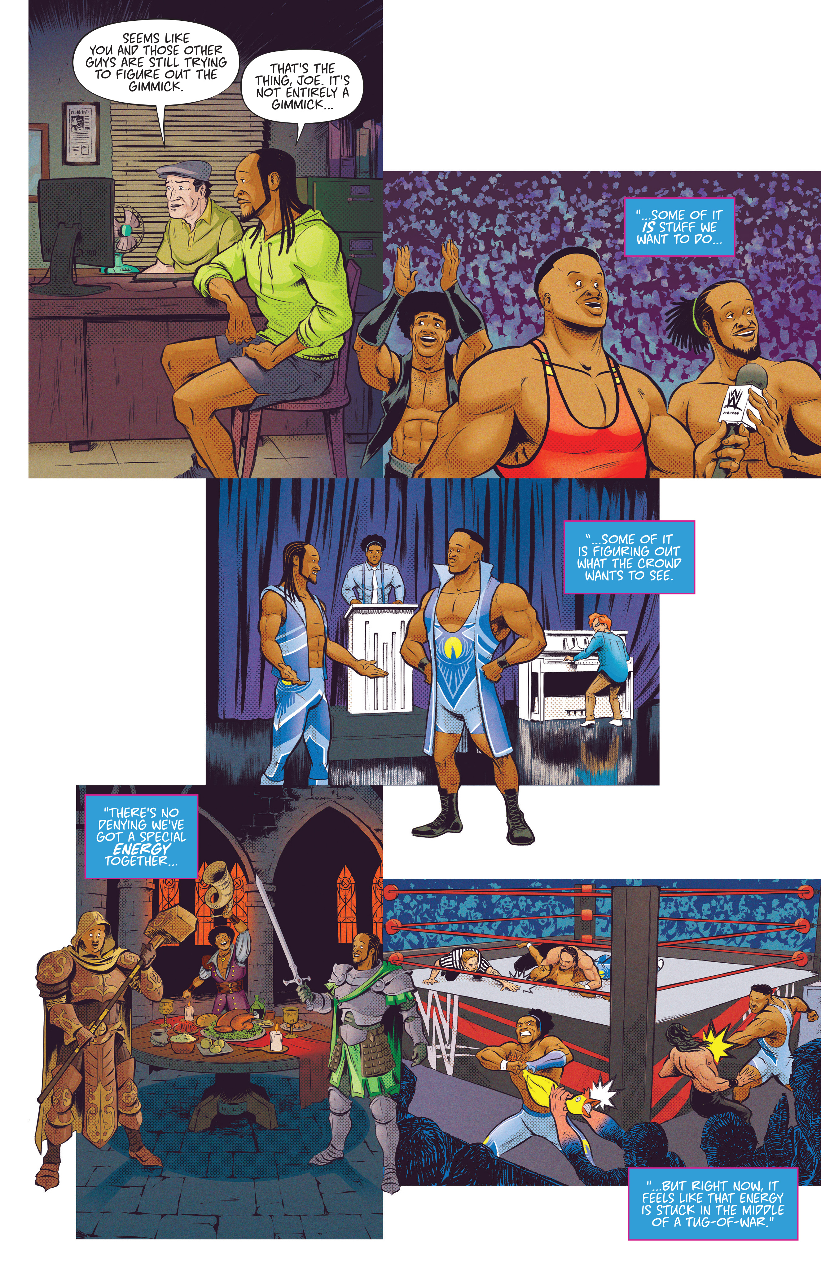 WWE The New Day: Power of Positivity (2021-) issue 2 - Page 16