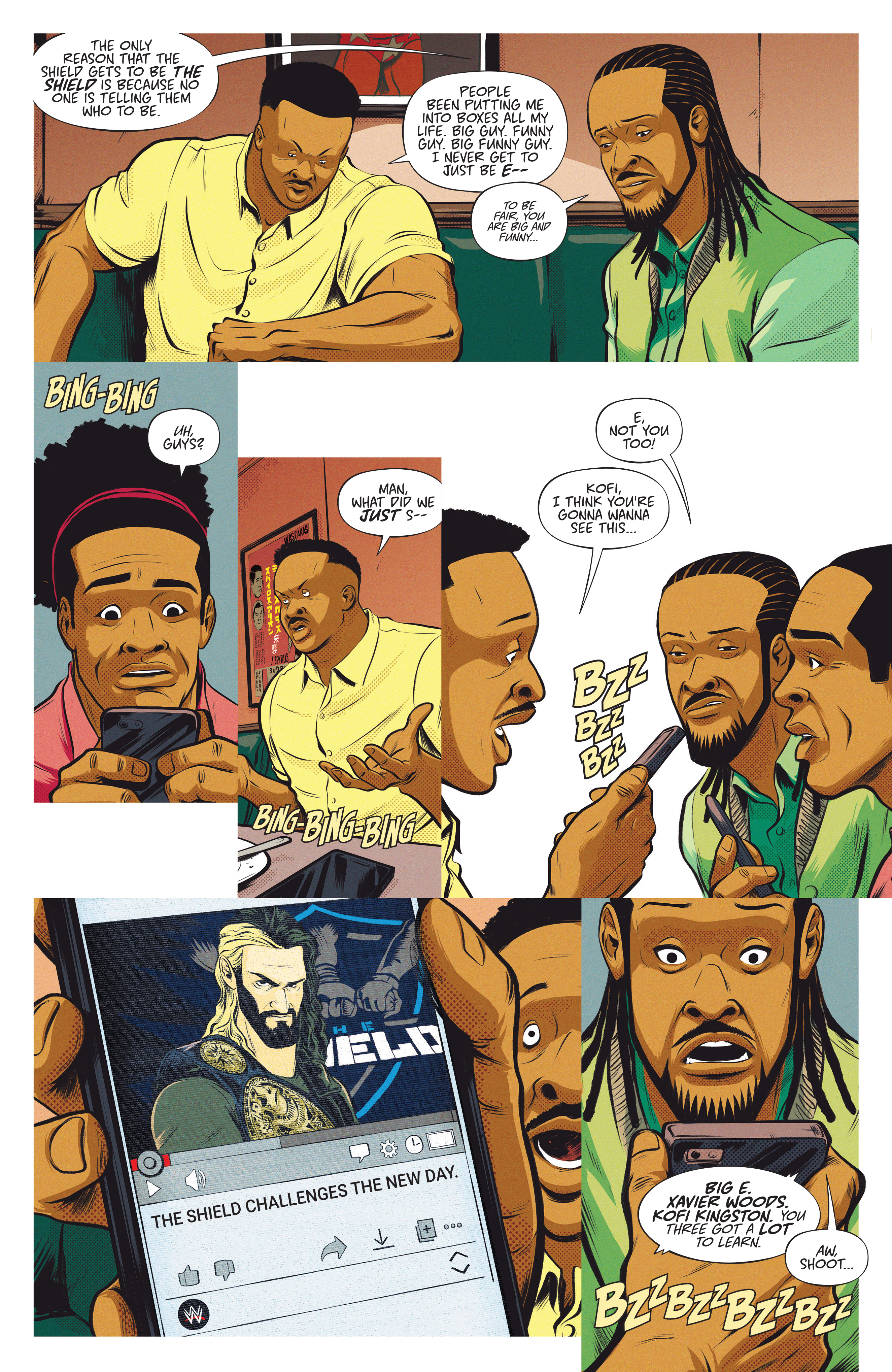 WWE The New Day: Power of Positivity (2021-) issue 2 - Page 28