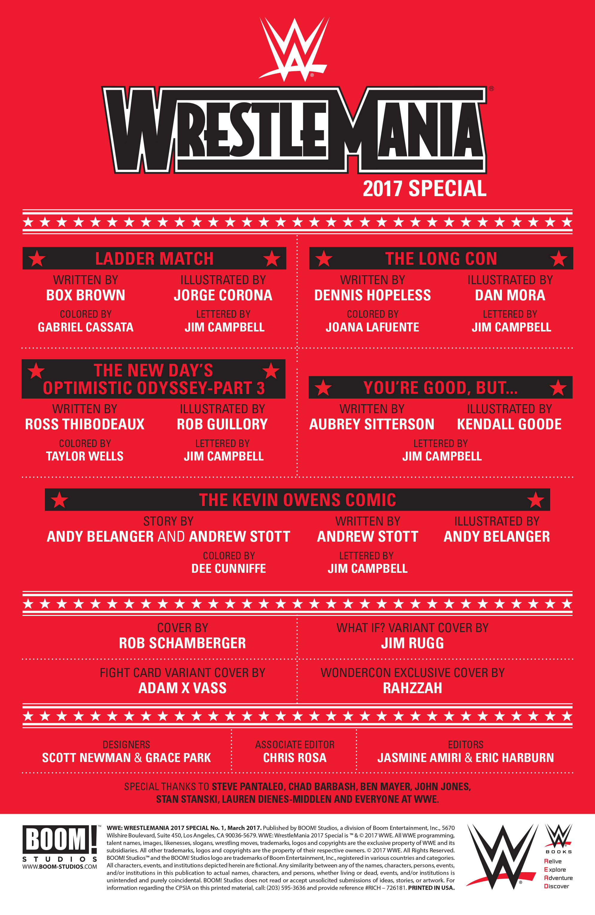 WWE WrestleMania 2017 Special (2017): Chapter 1 - Page 2