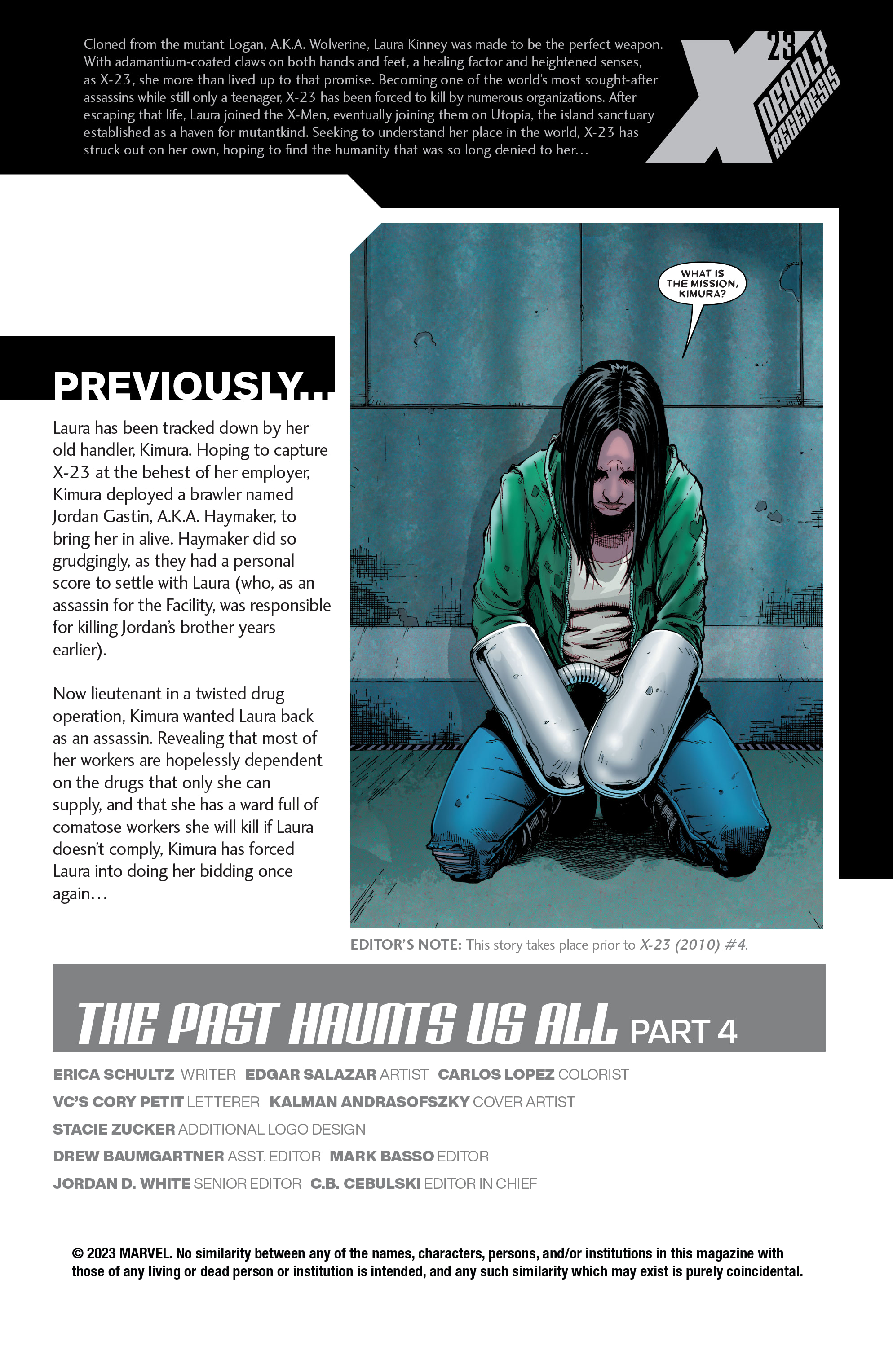 X-23: Deadly Regenesis (2023-): Chapter 4 - Page 2
