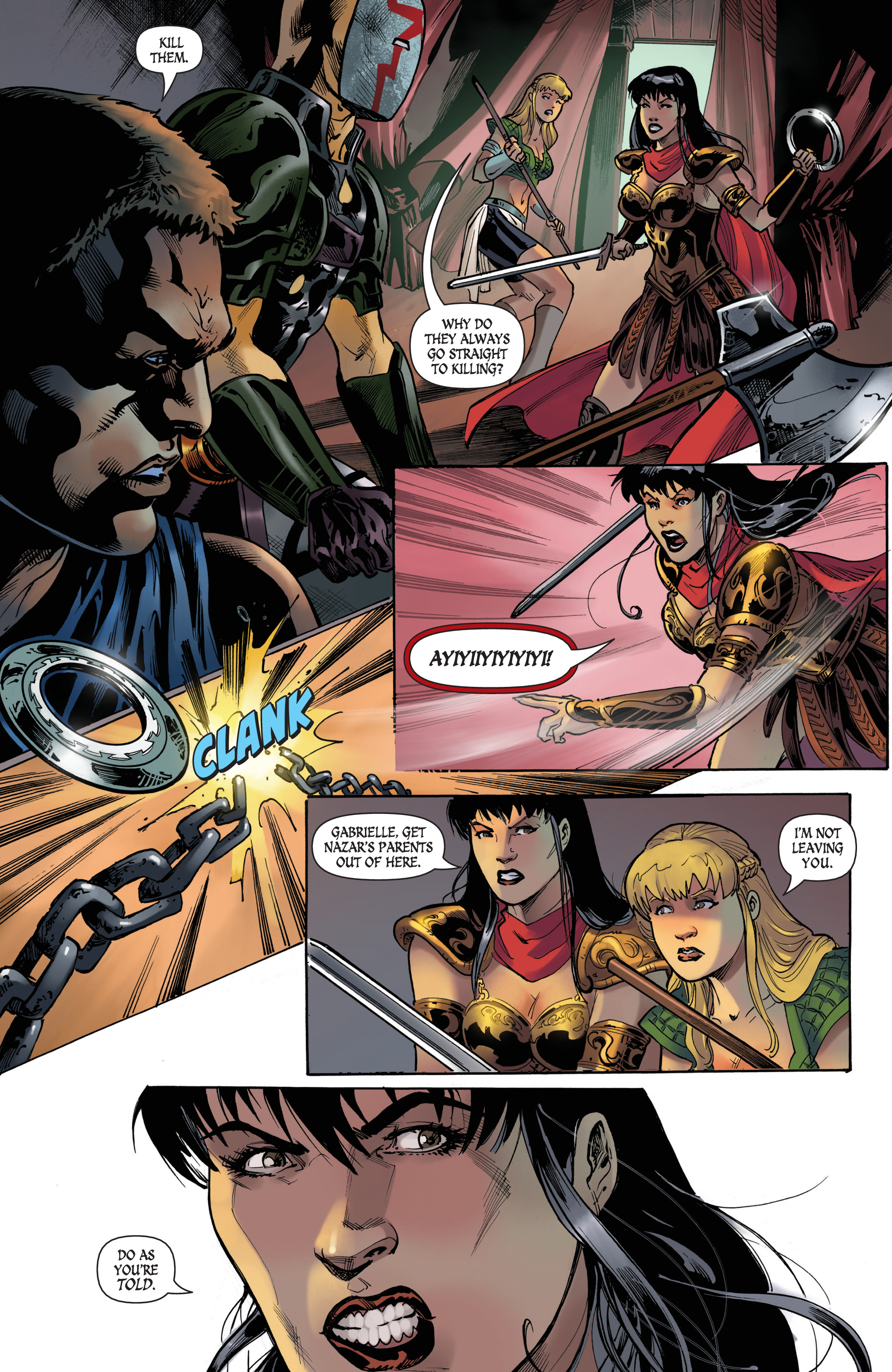 Xena: Warrior Princess Vol. 4 (2018) issue 8 - Page 13