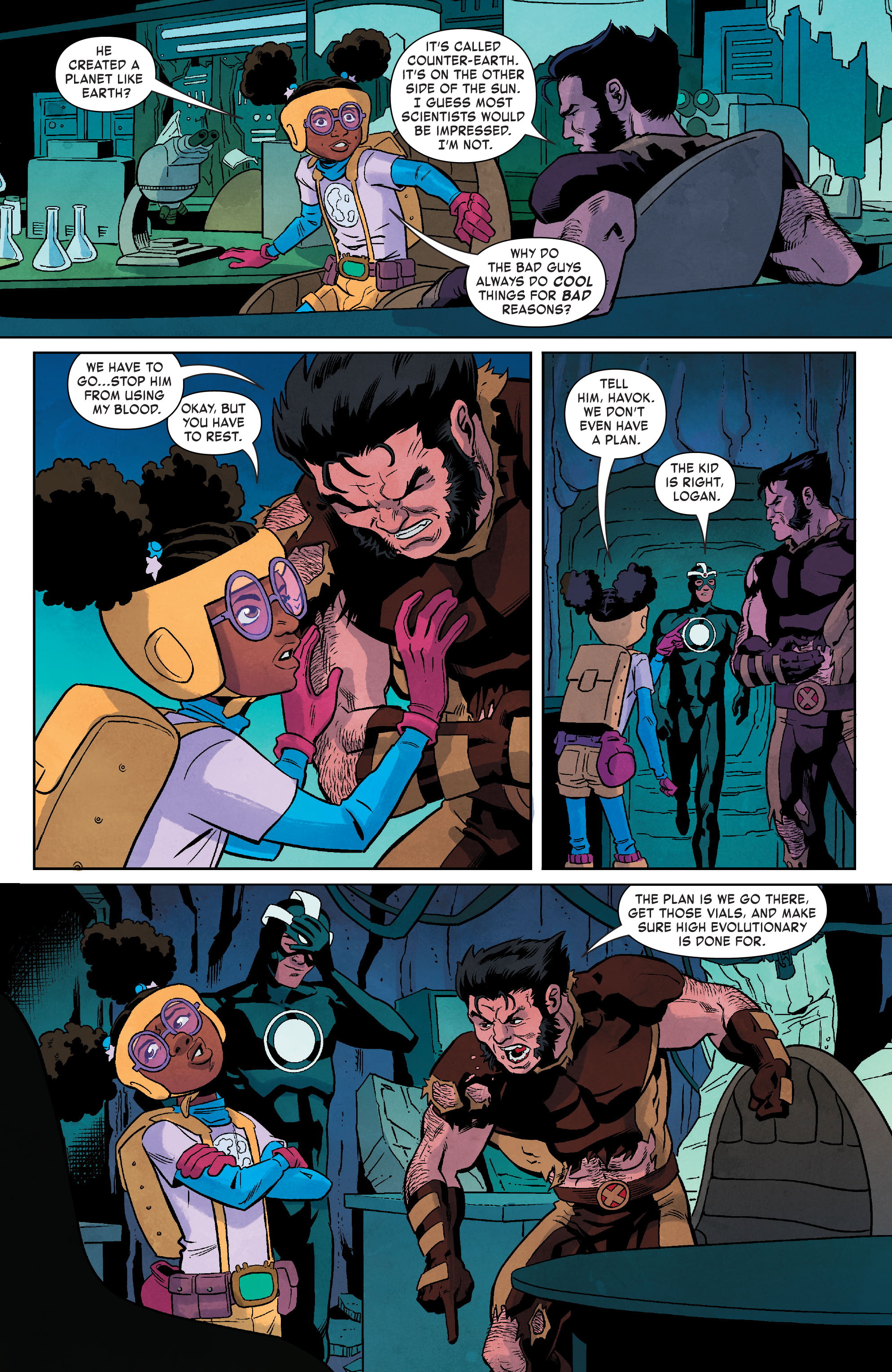 X-Men and Moon Girl (2022-): Chapter 1 - Page 4